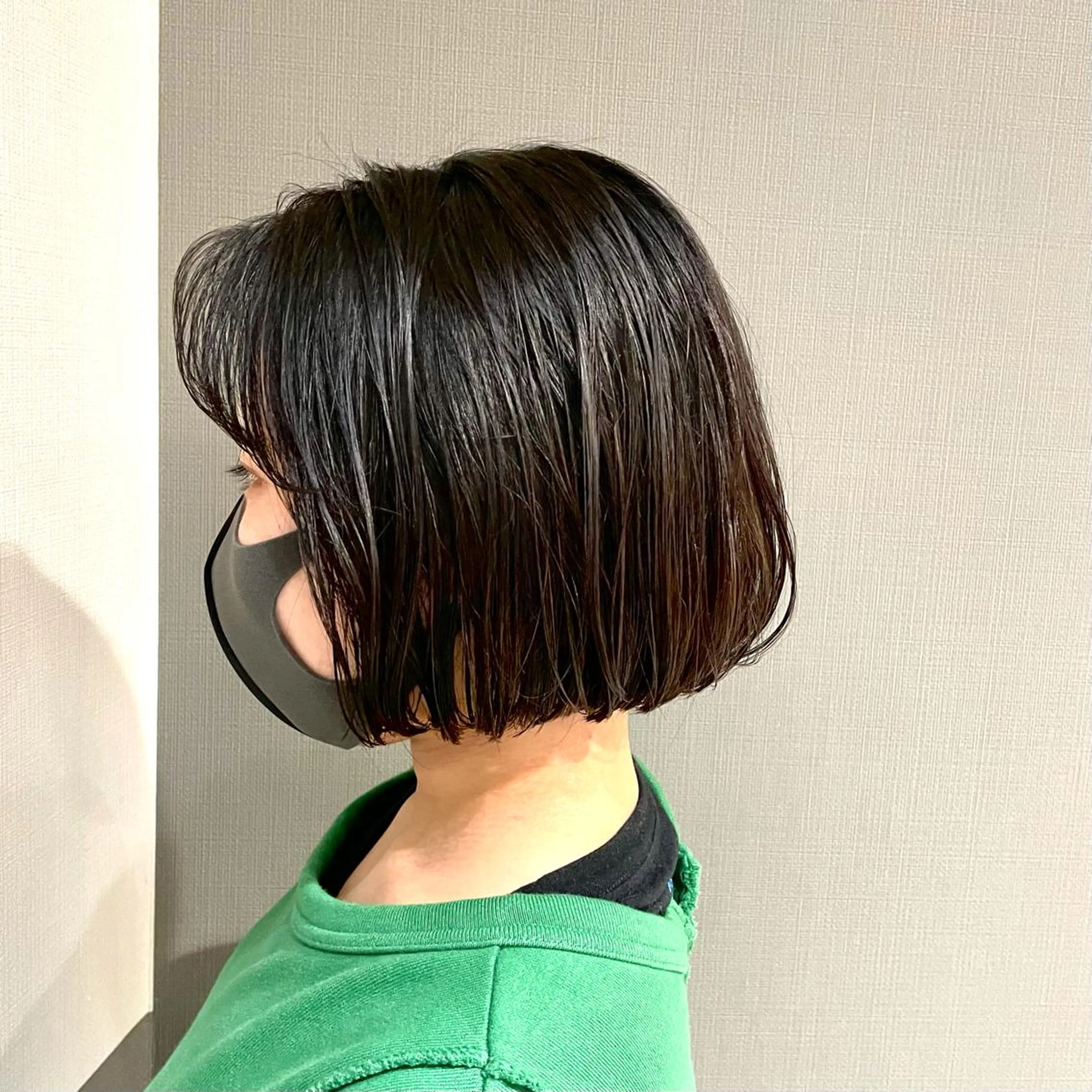 ショート ボブ カット パーマ ヘッドスパ モデルさん募集中IT byALBUM八王子のヘアスタイル