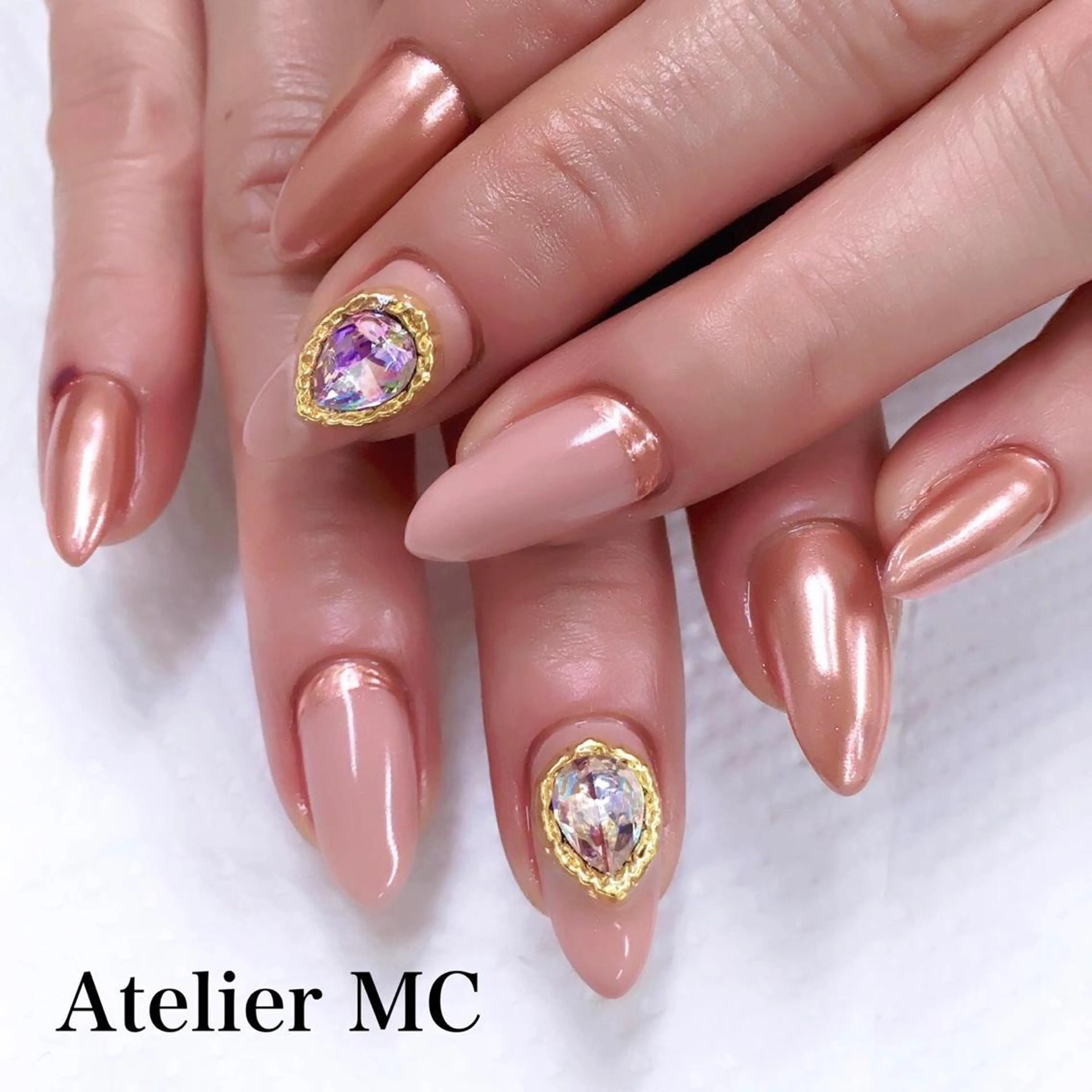 ネイル ハンドネイル アトリエ エムシー 【新富町・東銀座】のネイルデザイン