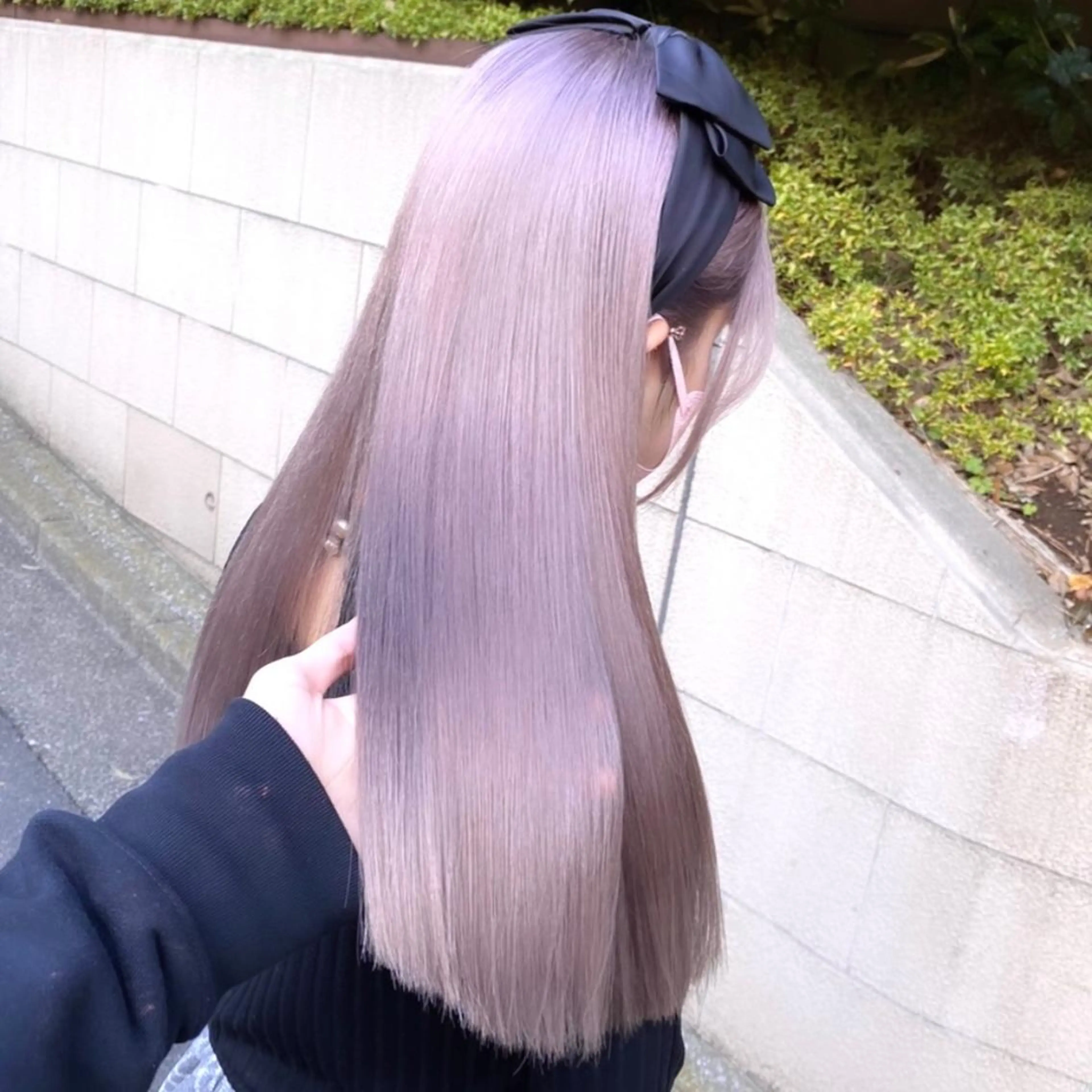 ロング カラー ヘアアレンジ メンズ キッズ ハイトーン美容師 MASATOのヘアスタイル