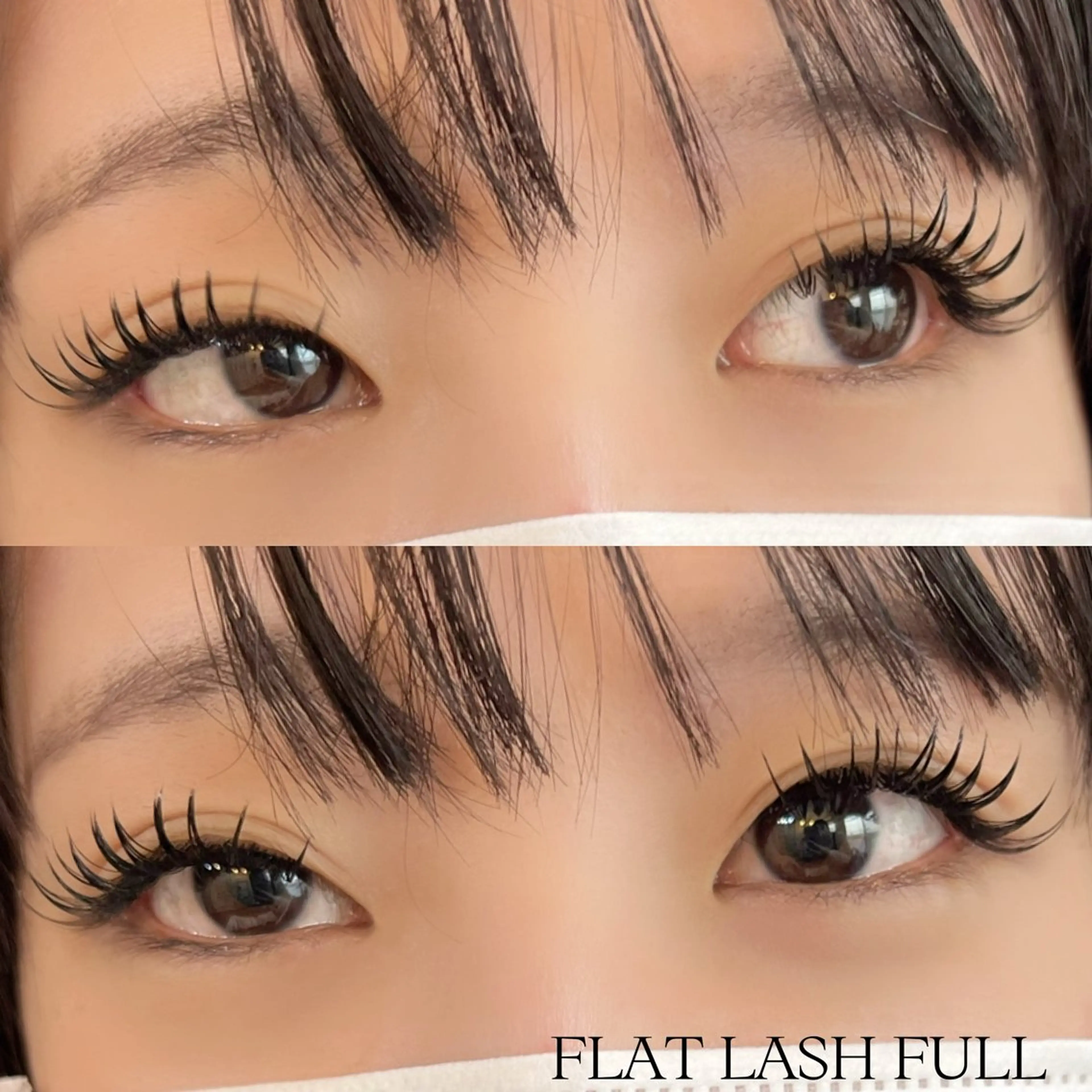 マツエク・マツパ フラットラッシュ mk eyelashのマツエク・マツパデザイン