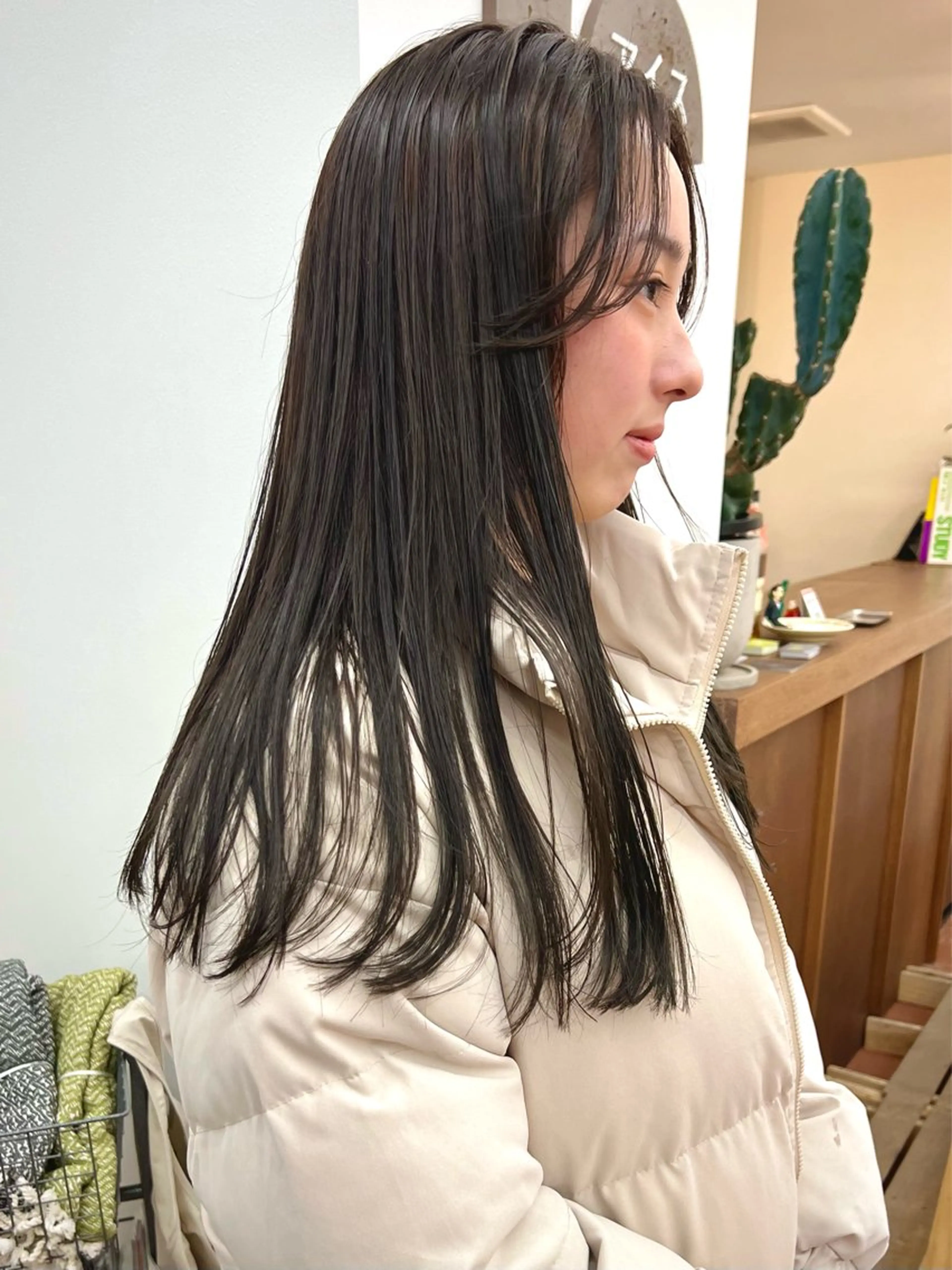 ロング カット ヘアカラー トリートメント 矢場町/栄/上前津/ 佐藤祐希のヘアスタイル