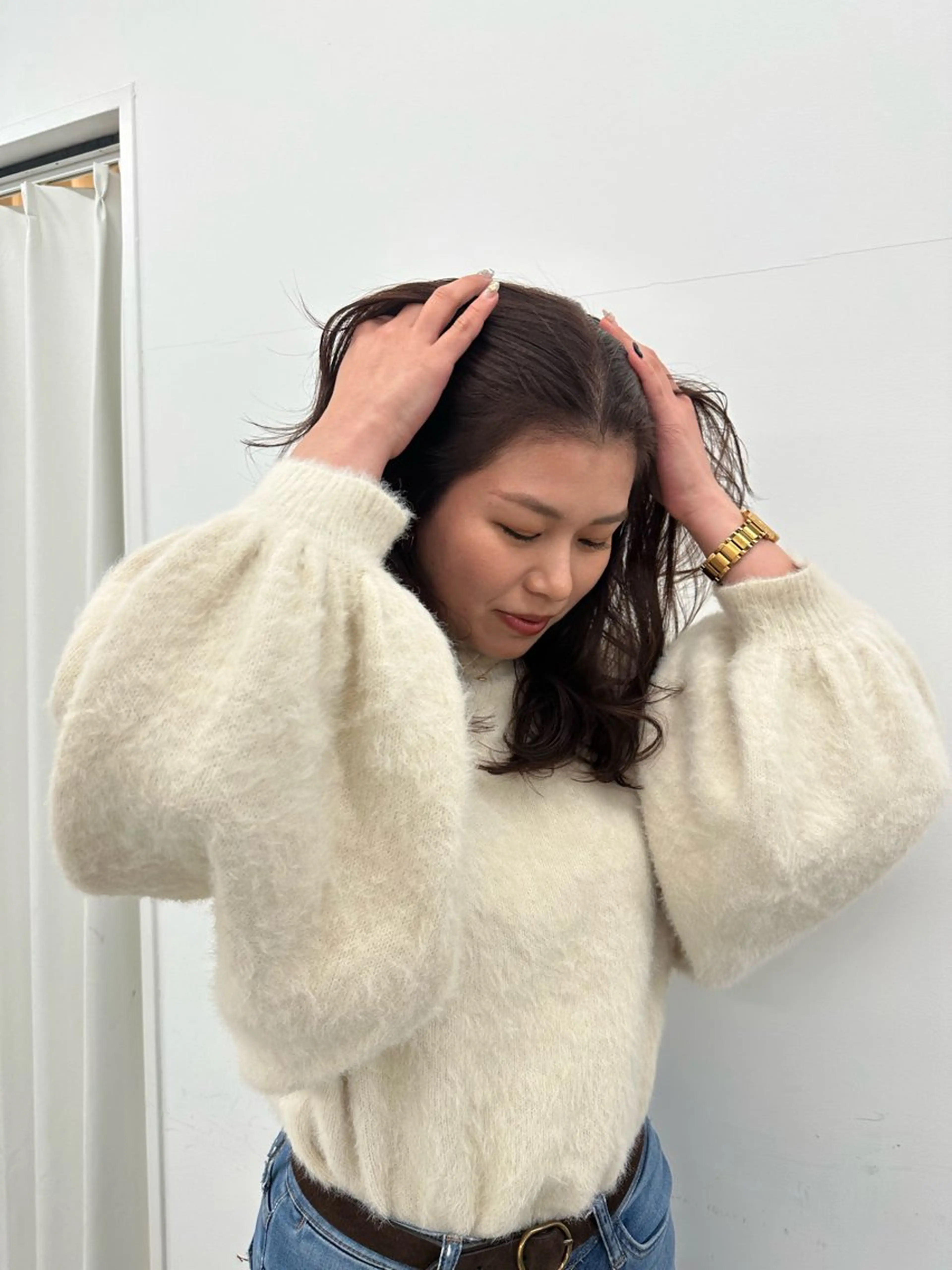 セミロング カラー キッズ オトナヘア🌸 harukaのヘアスタイル
