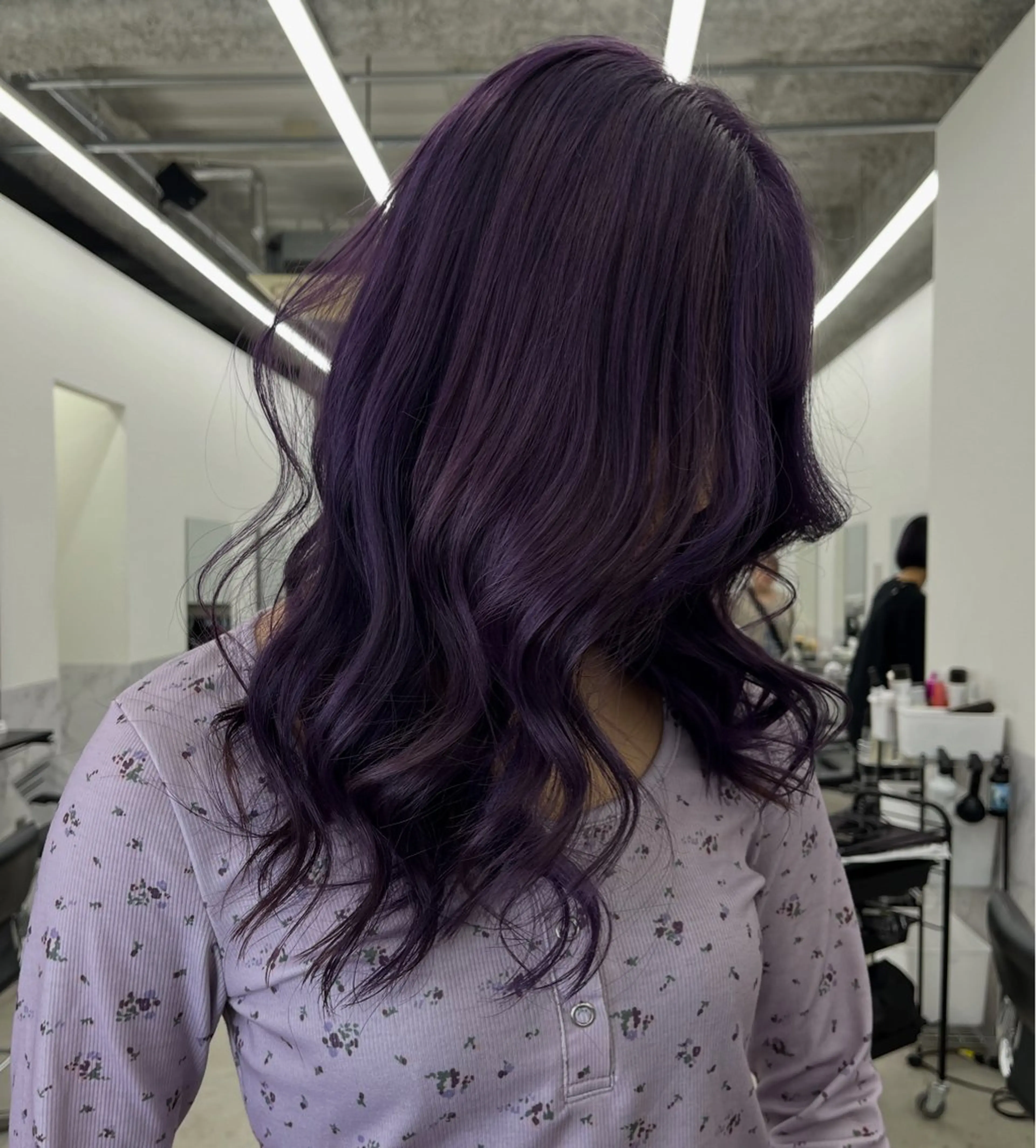 カラー ヘアカラー 田中 莉香のヘアスタイル
