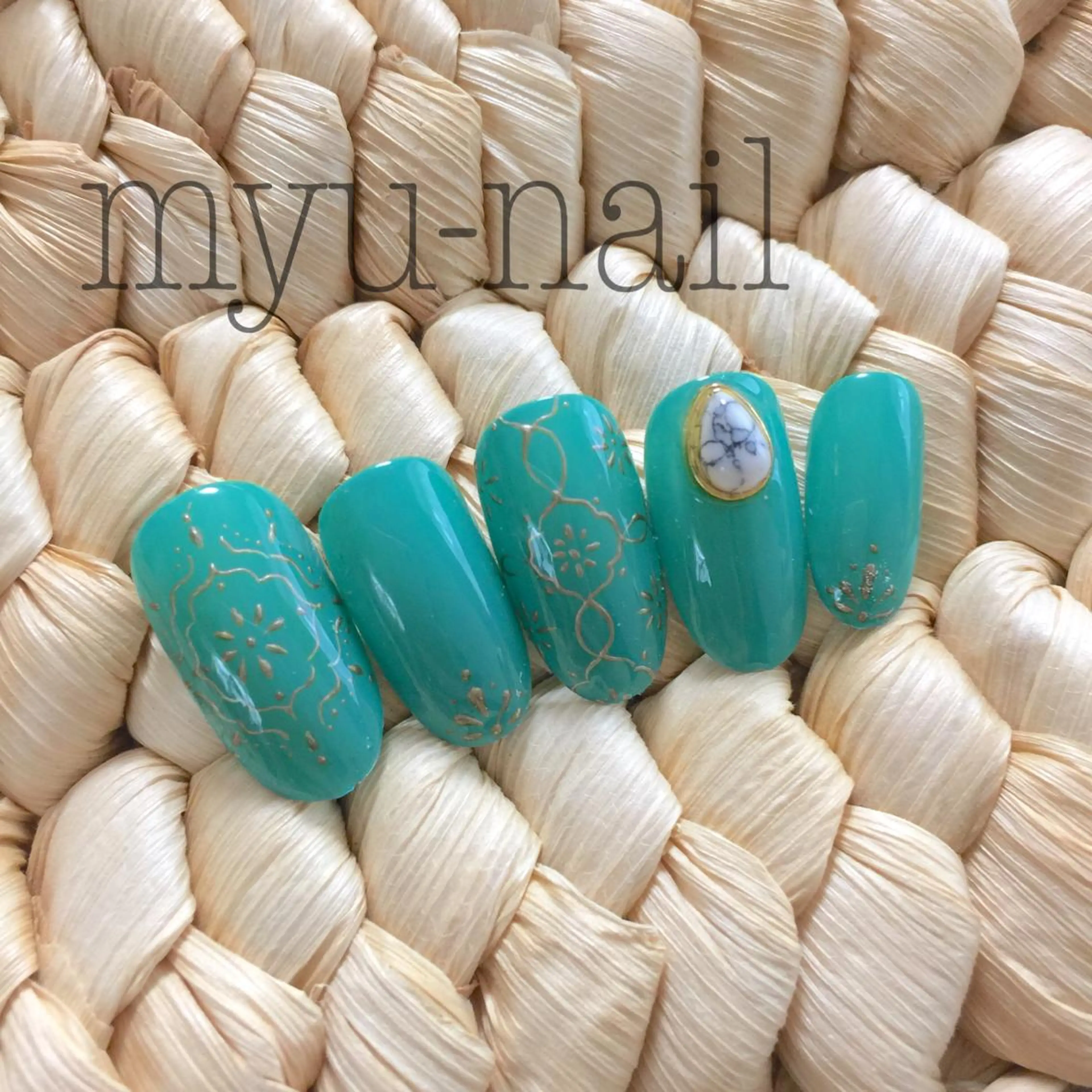 ネイル ハンドネイル ホームサロン myu-nailのネイルデザイン