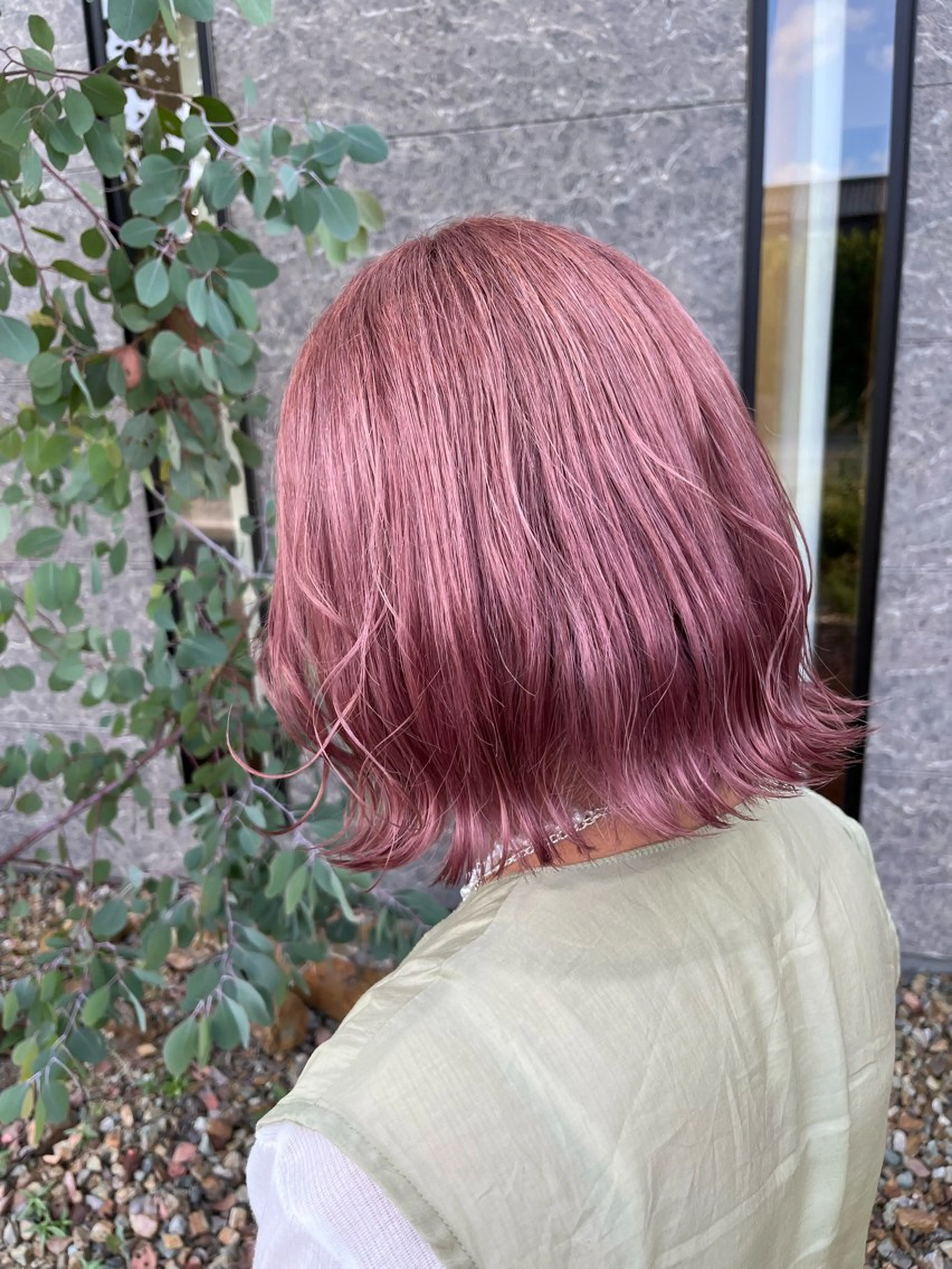 ミディアム ヘアカラー りん/ハイトーン💖 🌈髪質改善✨️浜松のヘアスタイル