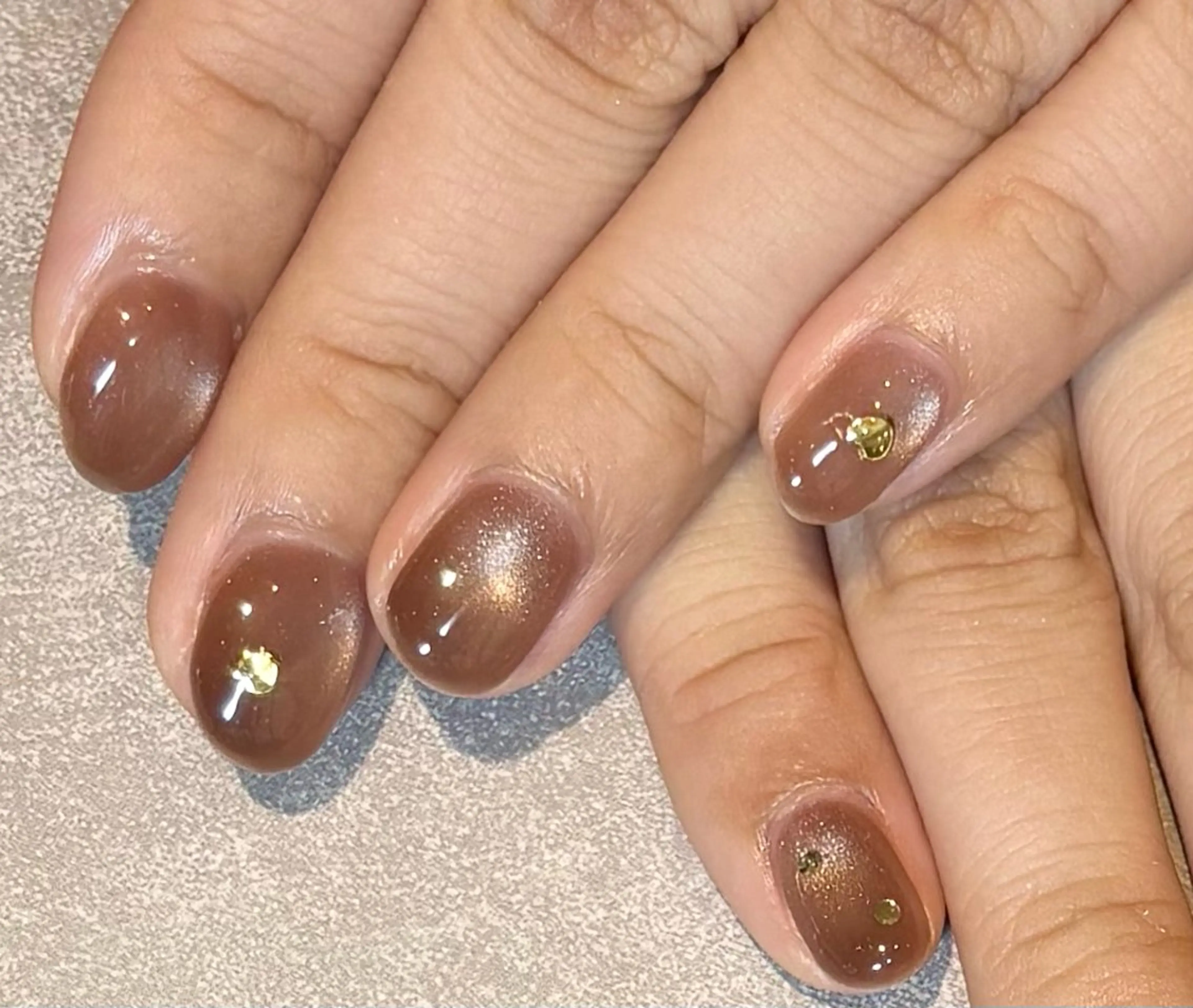 ~ミニモ限定🌟~【オフなし】パラジェル使用🫧マグネットネイル🪄の写真