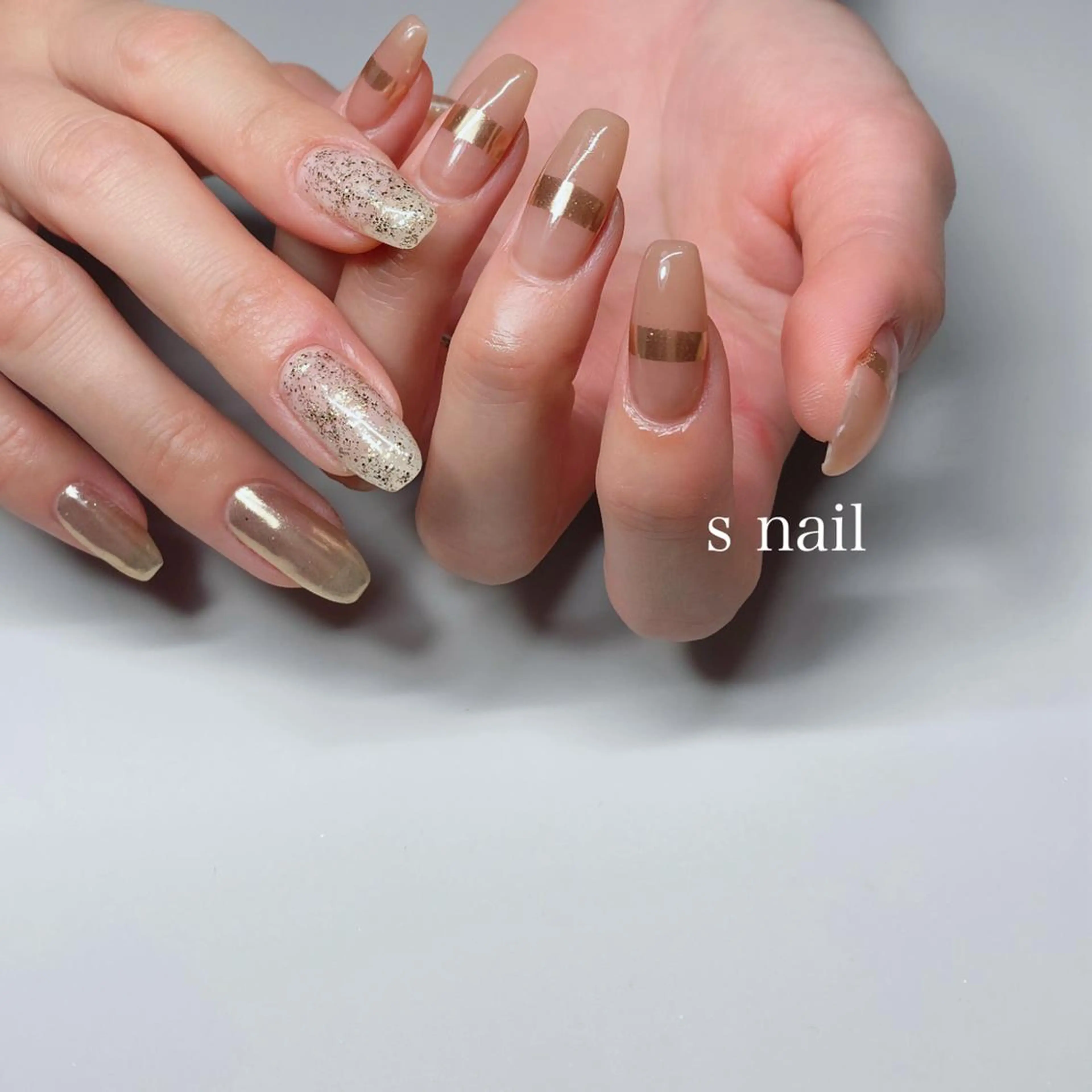 ネイル アートネイル ハンドネイル s nail さとよしみゆきのネイルデザイン