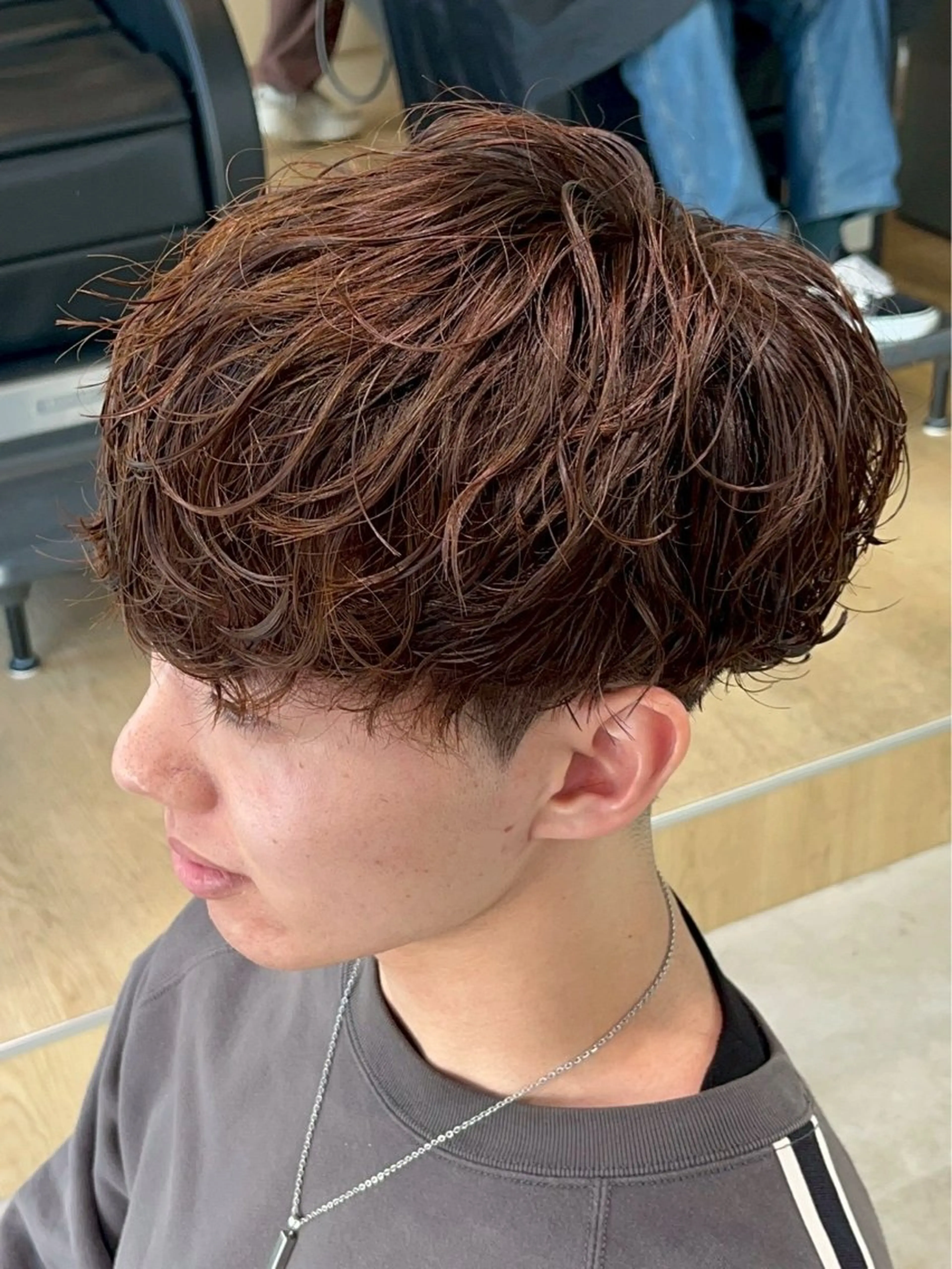 パーマ メンズ レディース／メンズ パーマ特化／内山遥斗のヘアスタイル