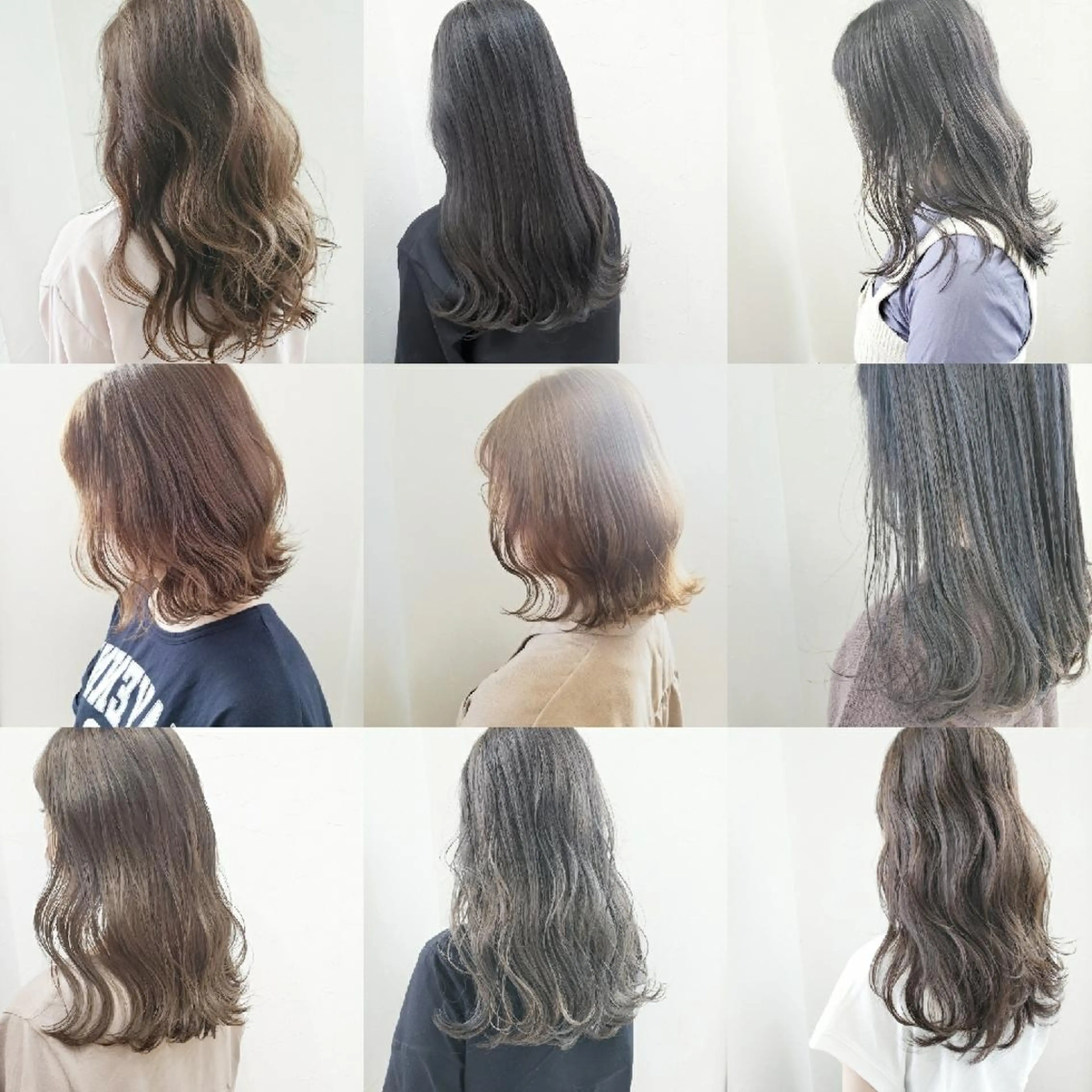 カラー ロング 透明感カラー レイヤーカット/ ウルフカット/大橋 のヘアスタイル