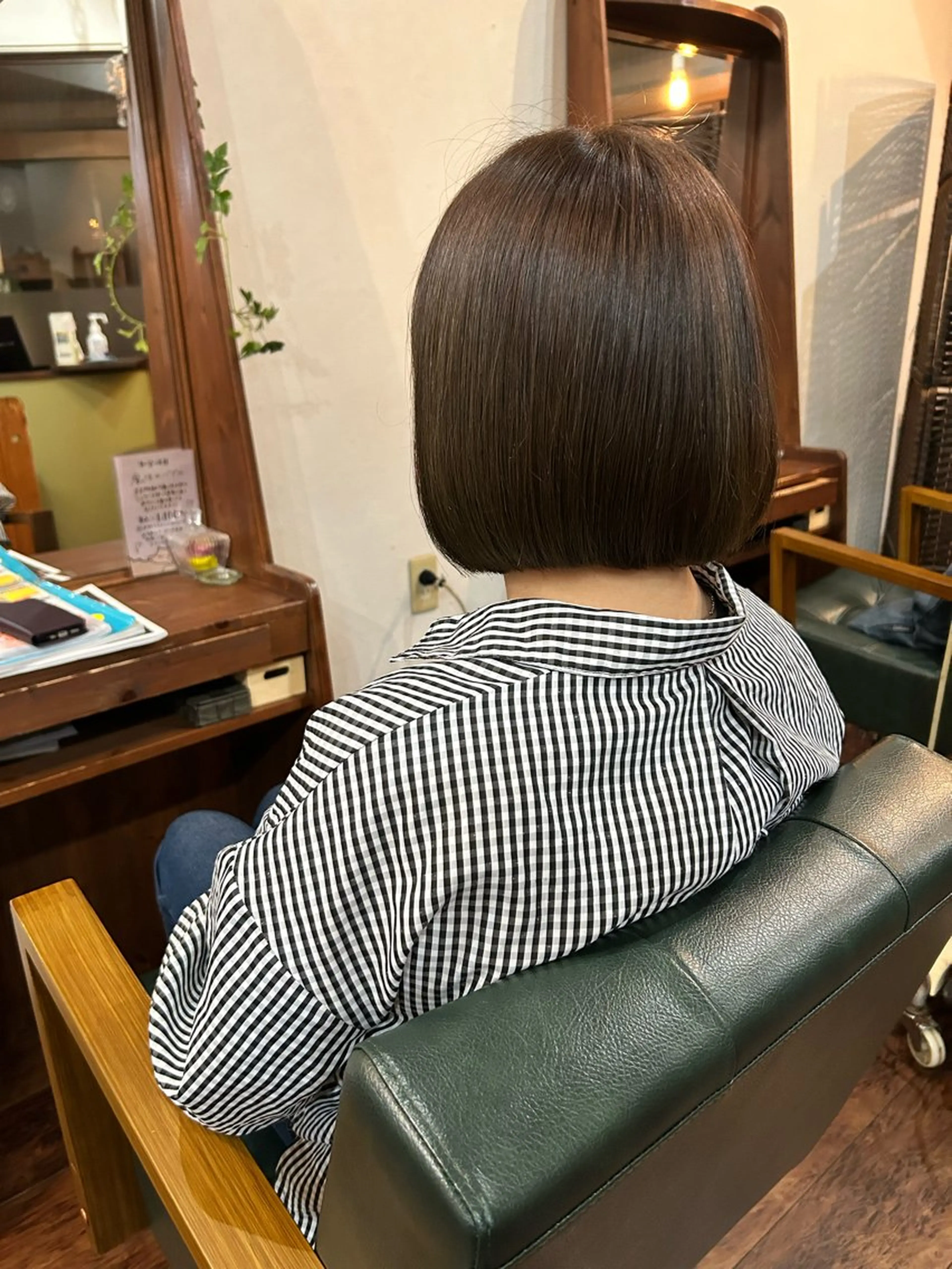 ショート ボブ カット story 増田 わかなのヘアスタイル