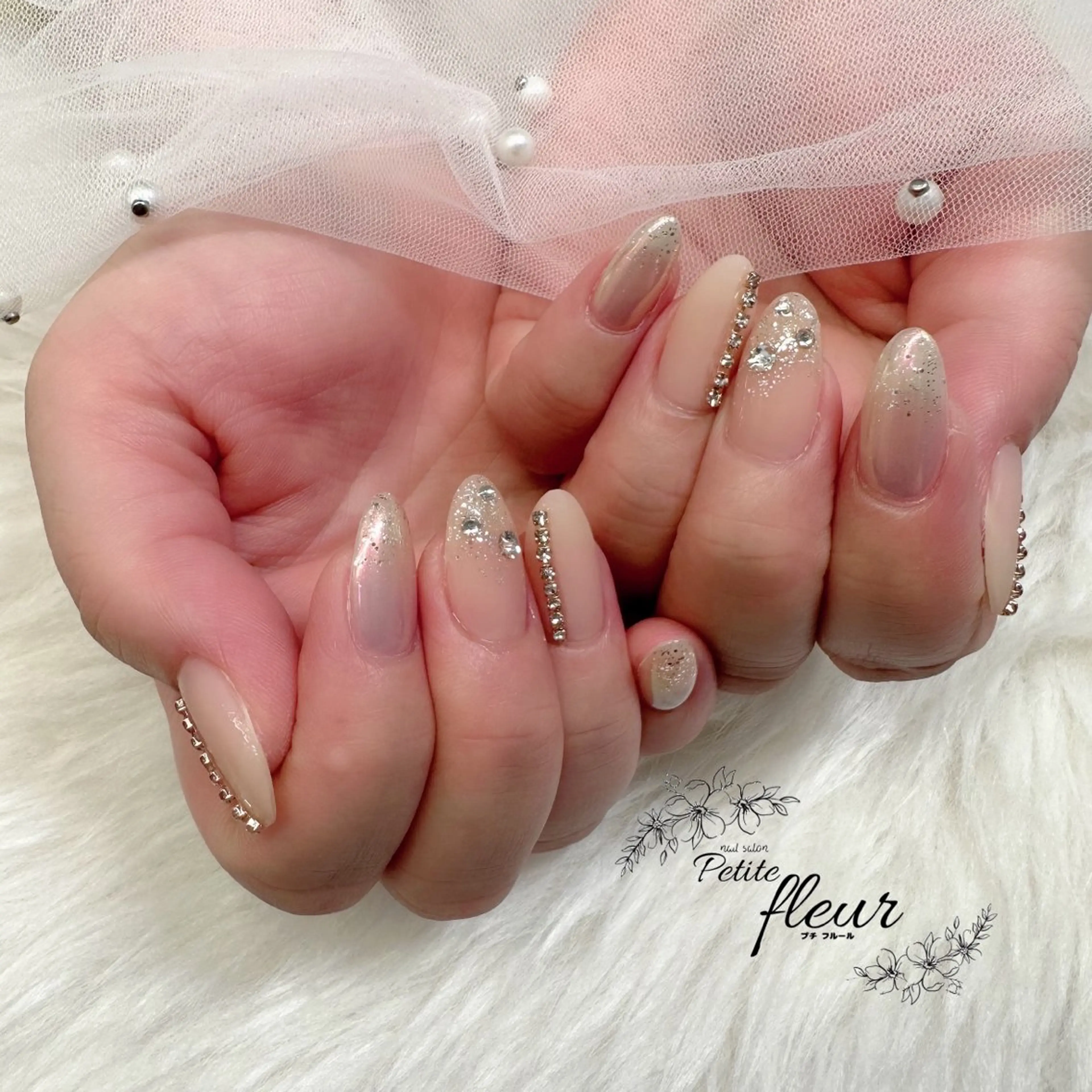 ネイル ❁⃘*。Petite fleur❁⃘*りさのネイルデザイン