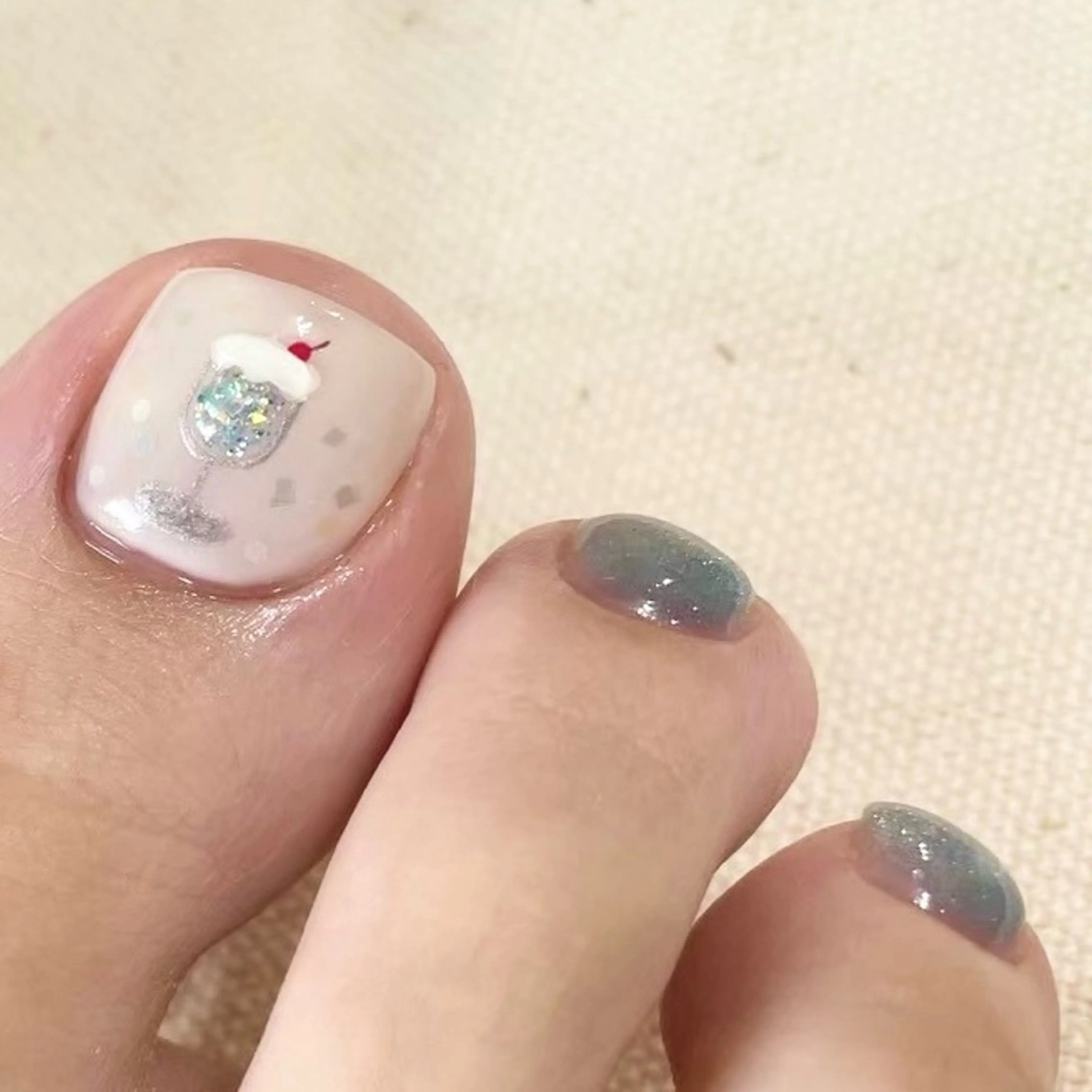 ネイル フットネイル usagi nailのネイルデザイン