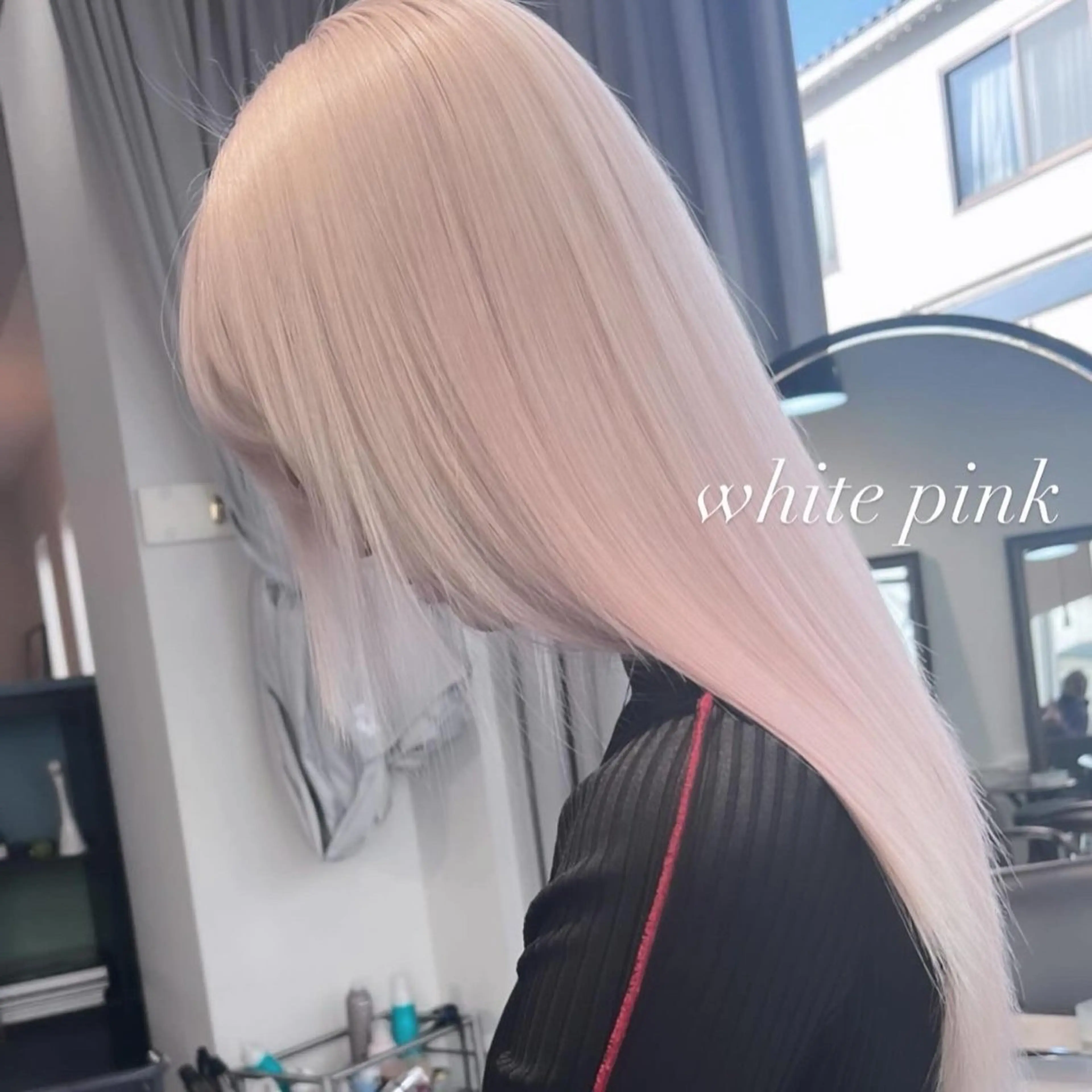 ロング カラー カット ヘアカラー トリートメント ヘアセット 💜ハイトーン💛 マジカルかいちゃんのヘアスタイル