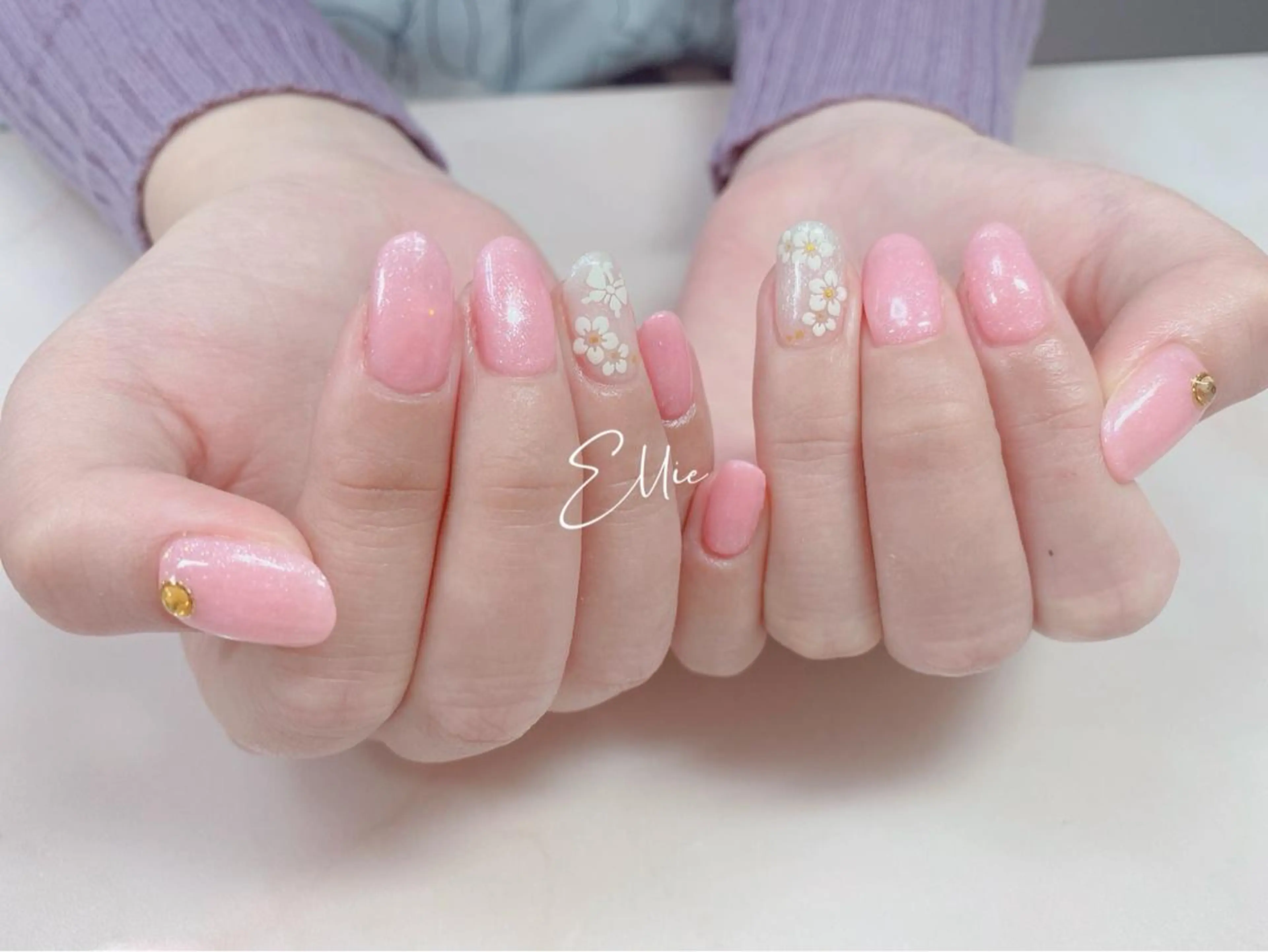 ネイル ハンドネイル ハンドケア 閨匠ビューティサロン 新橋店♡Ellieのネイルデザイン