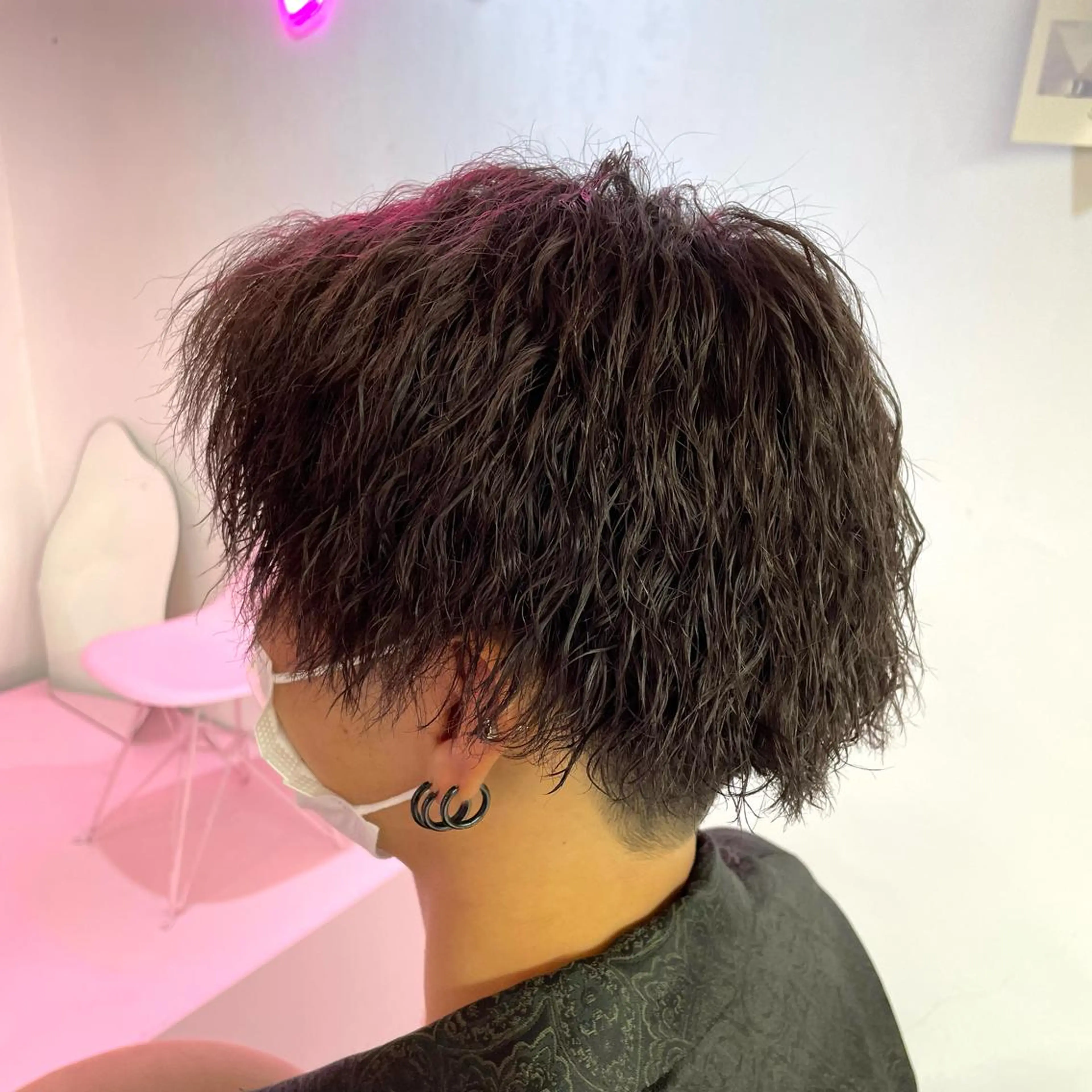 パーマ メンズ メンズパーマ ツイストスパイラルパーマ スパイラルパーマ カット メンズ特化/パーマ/ ブリーチ/福島 千颯のヘアスタイル