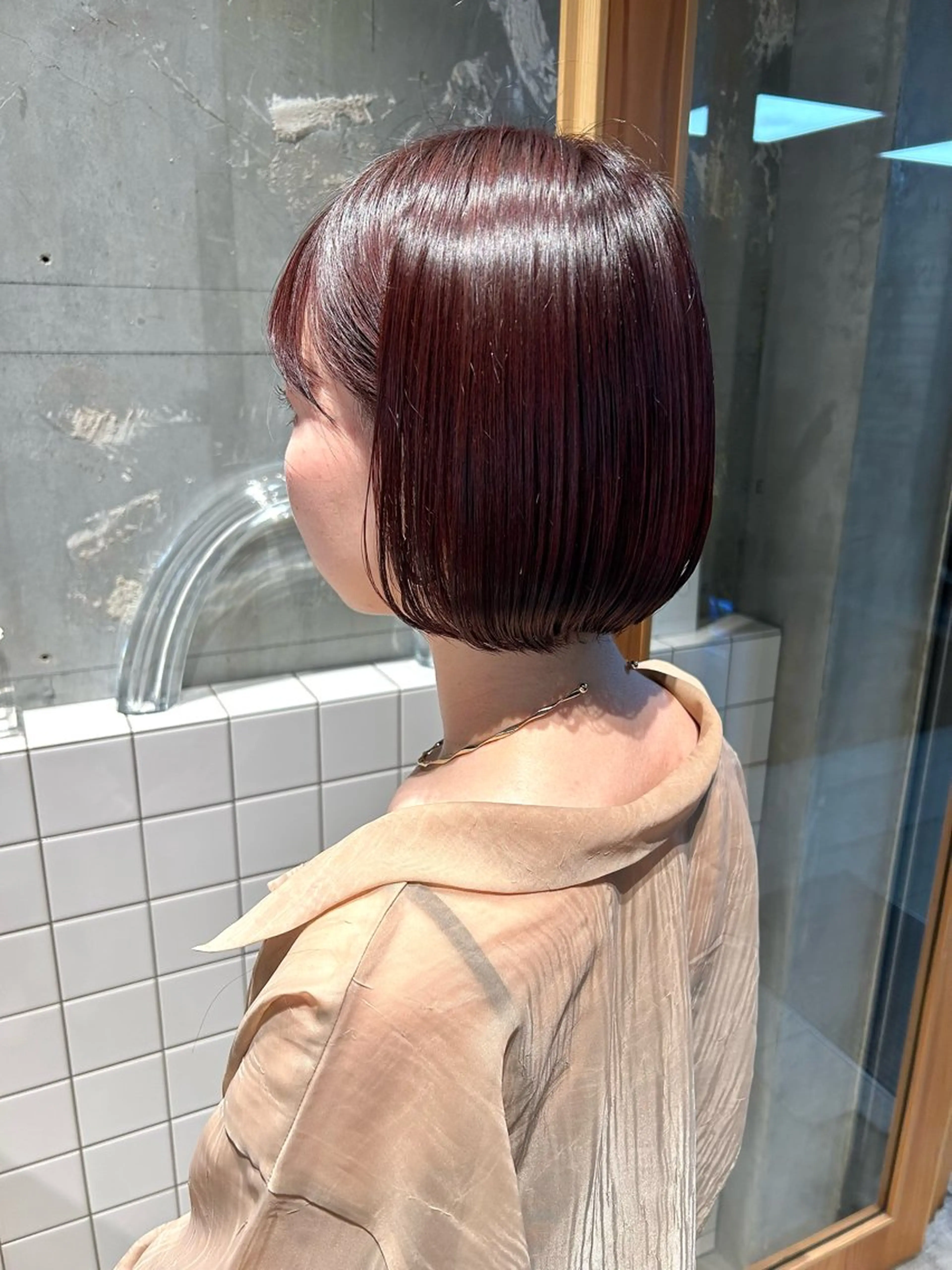 ショート カラー 【心斎橋・本町】 'PAPRE'メイのヘアスタイル