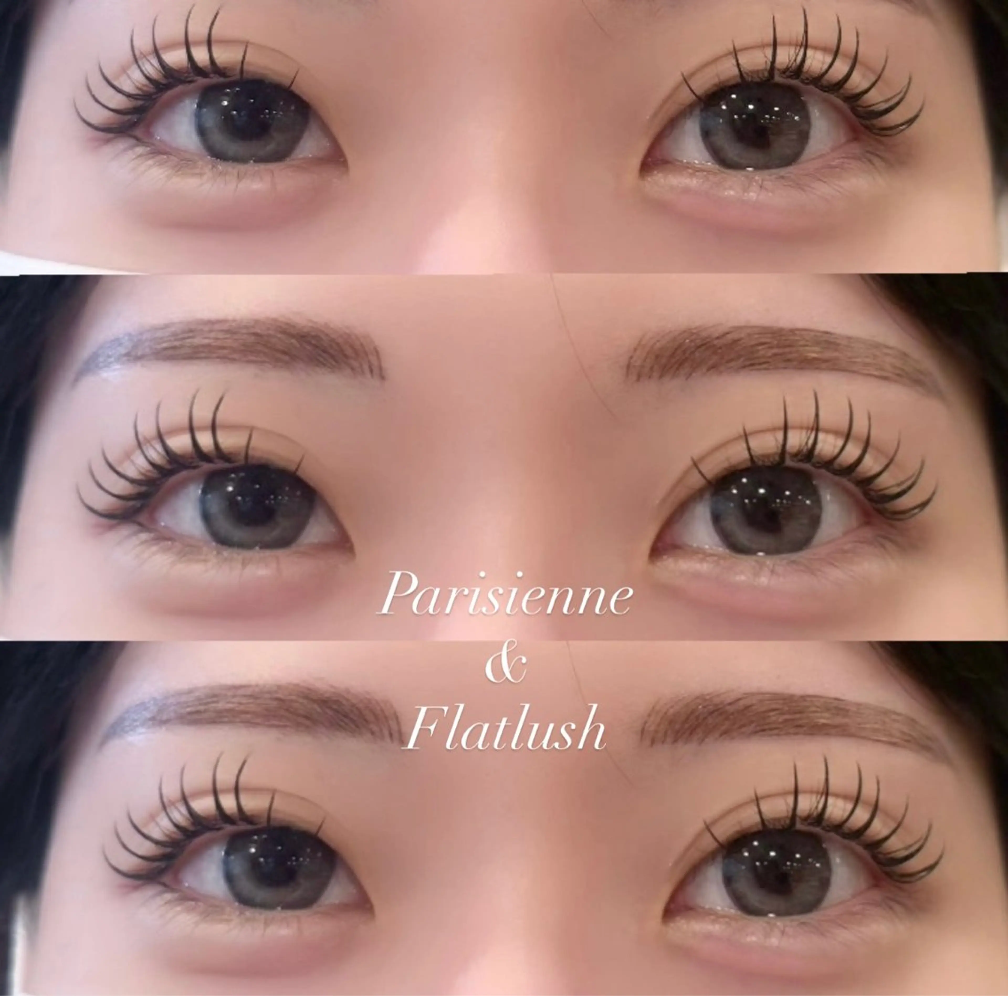 マツエク・マツパ フラットラッシュ OLIVIA GINZA高畠のマツエク・マツパデザイン