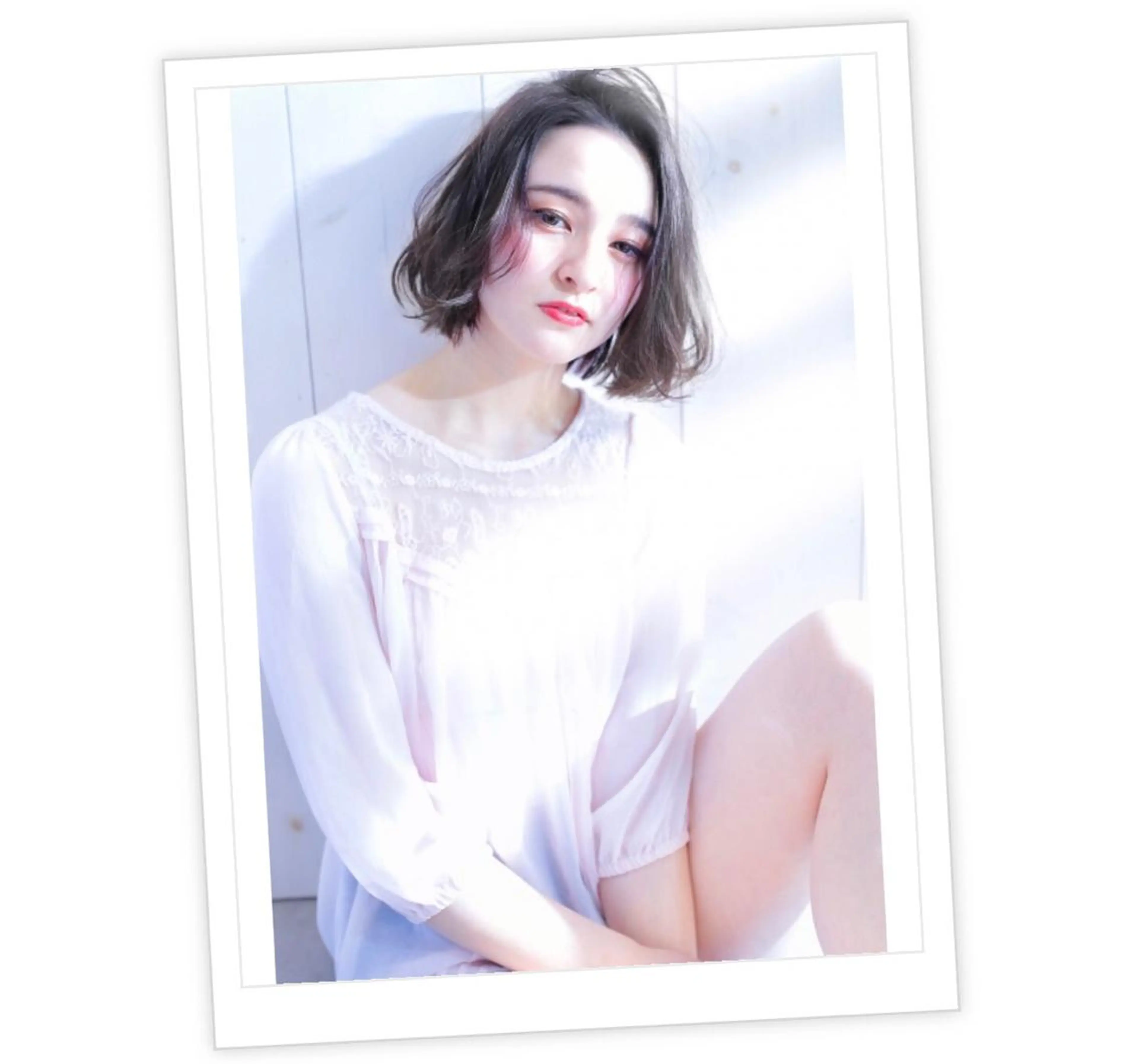 カラー 長尾 桃佳のヘアスタイル