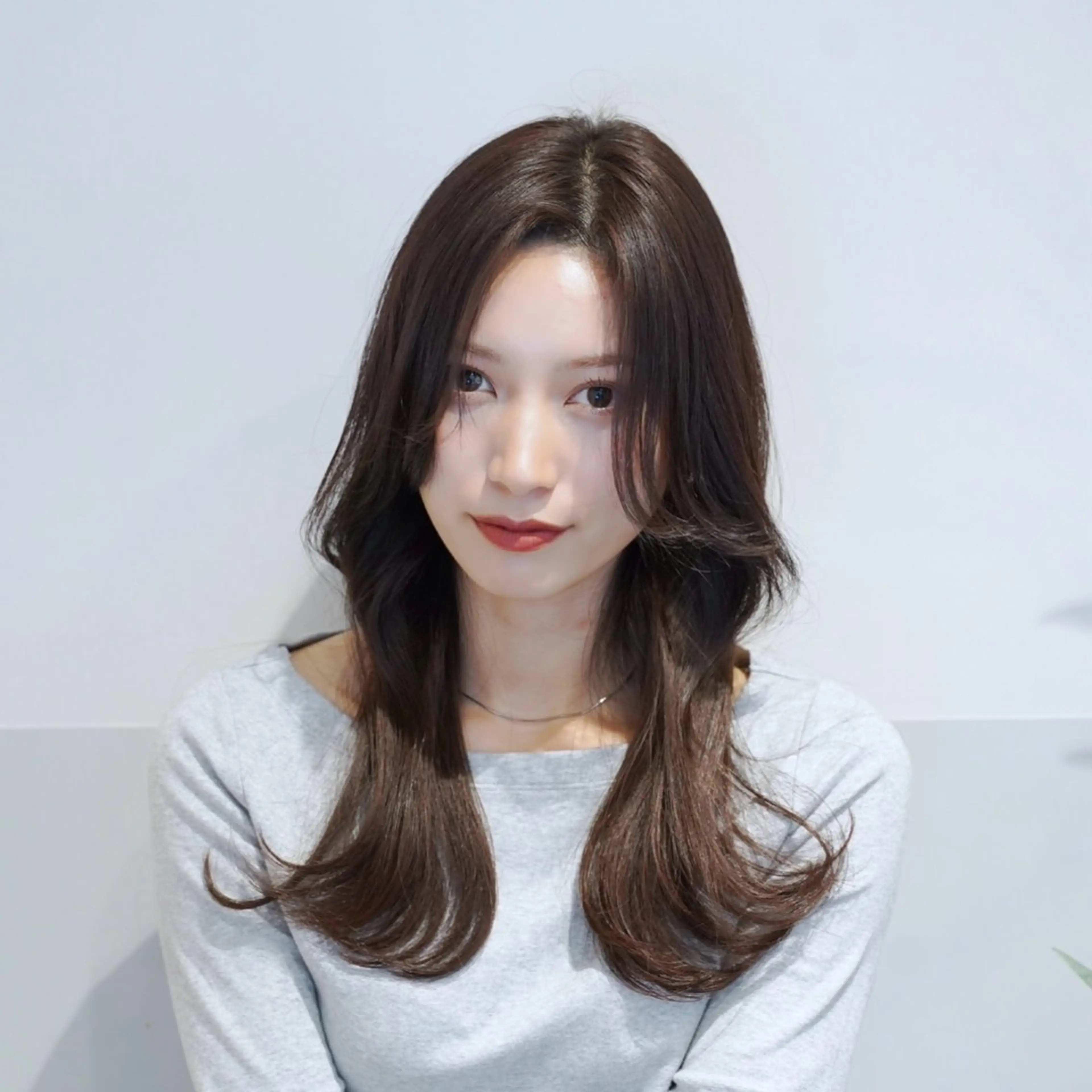 カット+ケアカラーの写真