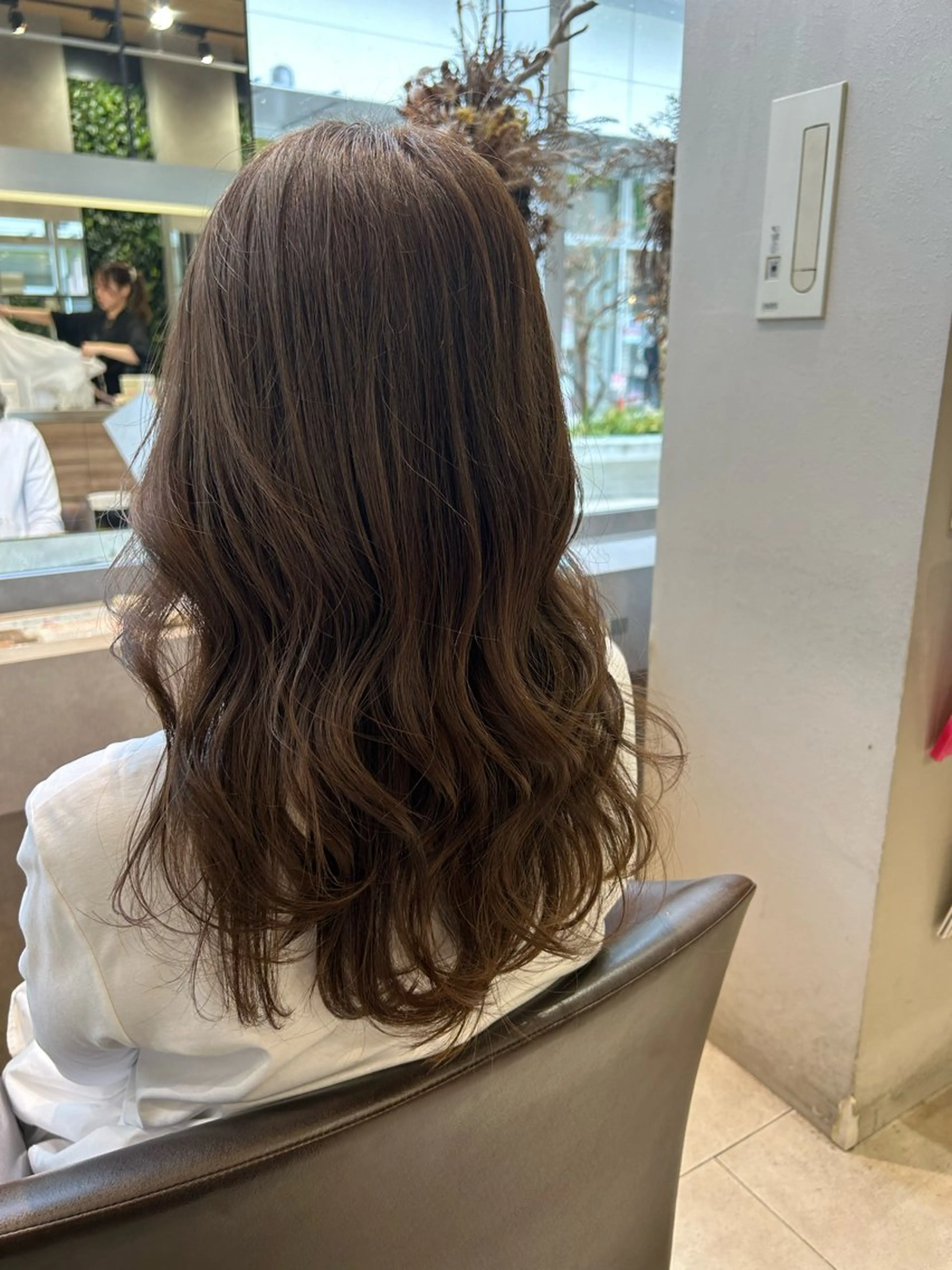 セミロング 透明感カラー♡ Mahoのヘアスタイル