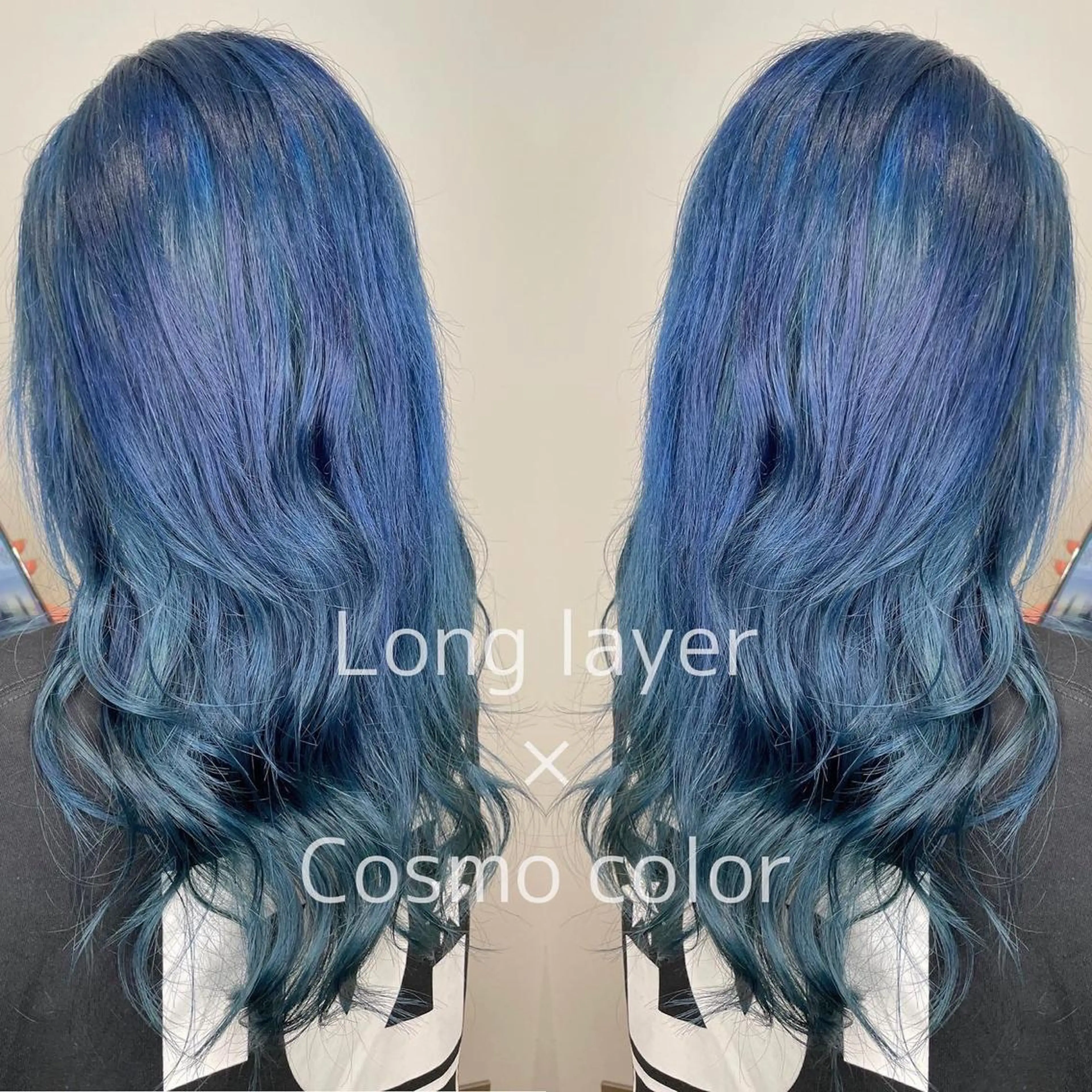 ロング カラー バレイヤージュ ブリーチ ケアブリーチ ダブルカラー イヤリングカラー ヘアカラー トリートメント 河合秀明/ショート /ボブ/レイヤーのヘアスタイル