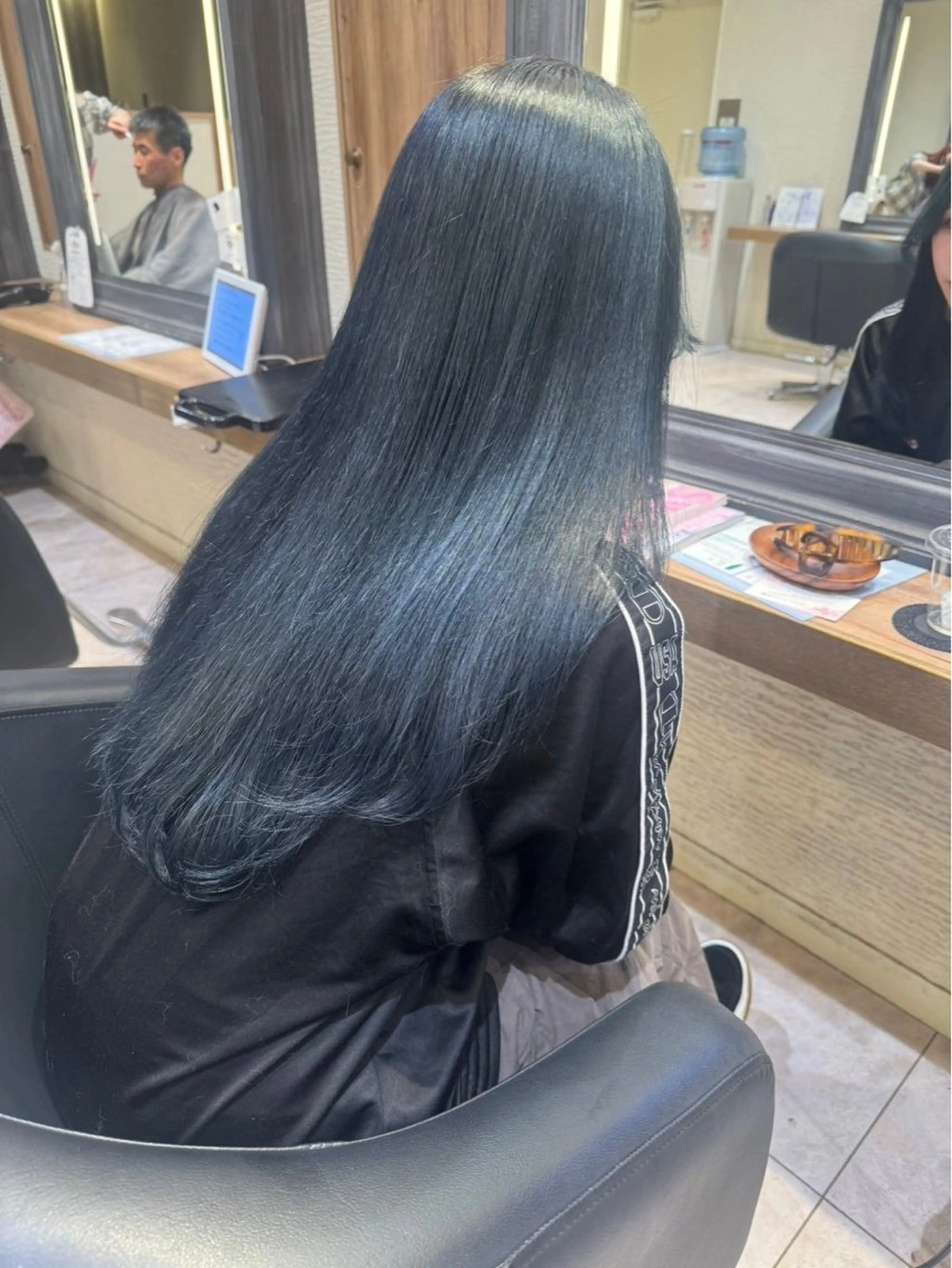 ロング カラー カット ヘアカラー 赤み消しカラー🌱 YUZUKI🫧のヘアスタイル