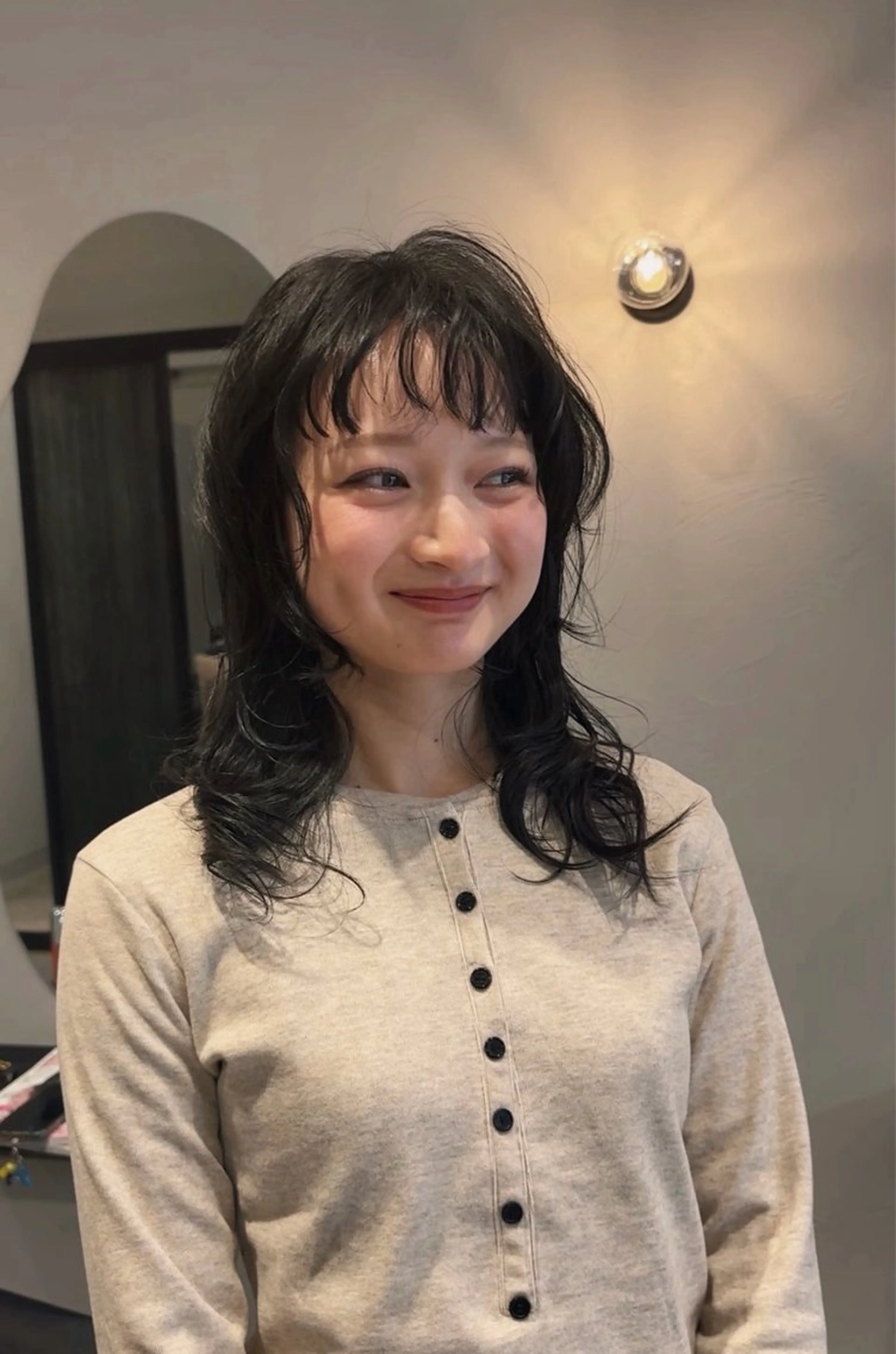 ショート カラー ボブレイヤー ボブ 髪質改善 韓国風ヘア レイヤーカット ヘアカラー 天神大名抜け感パーマ ラフパーマのその他イメージ