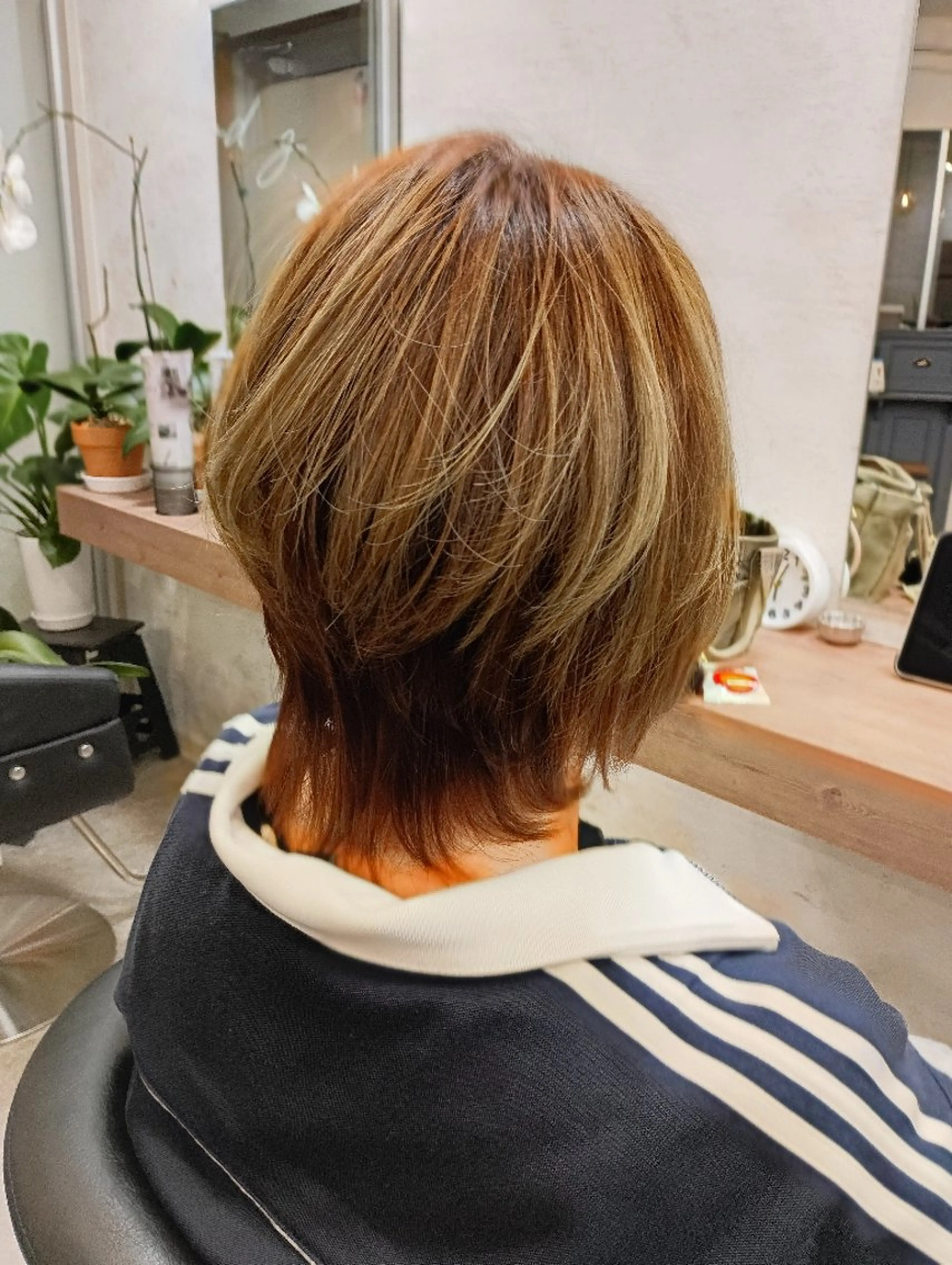 ミディアム カラー and g. 🌿アンドジ−🌿のヘアスタイル
