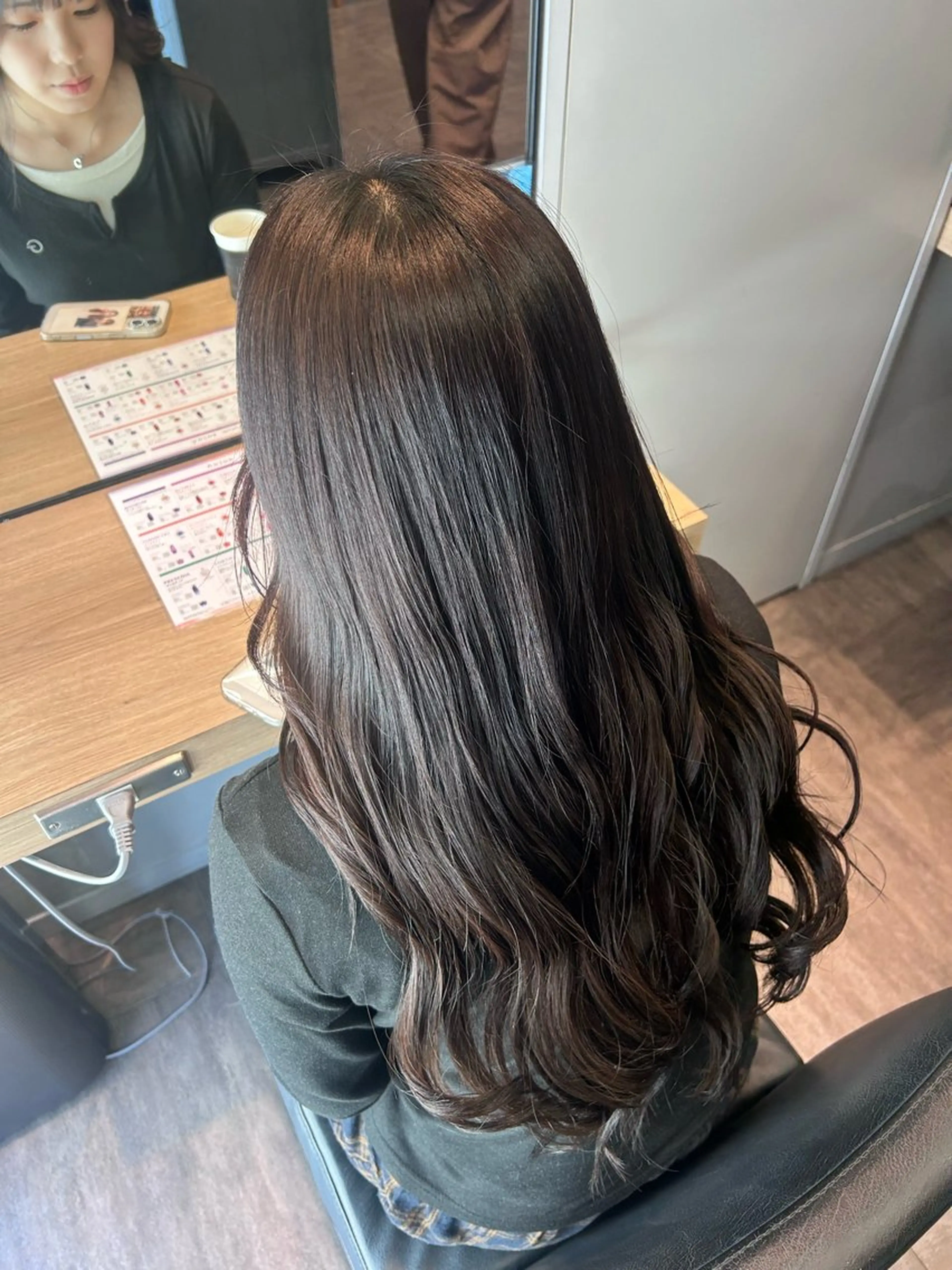 カラー 透明感カラー/縮毛/ chino🍀のヘアスタイル