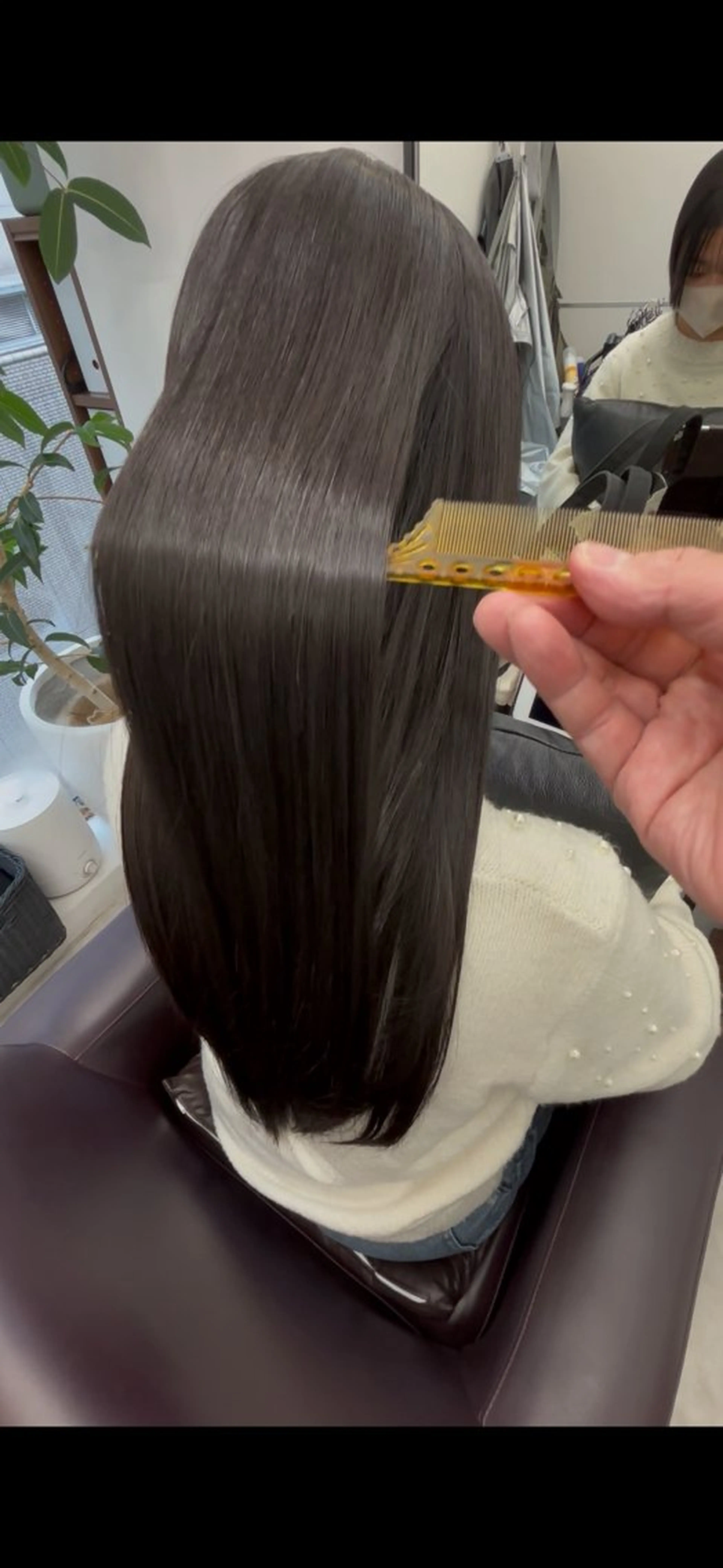 ロング 美艶カラー 髪質改善 似合わせカット 銀座のヘアスタイル