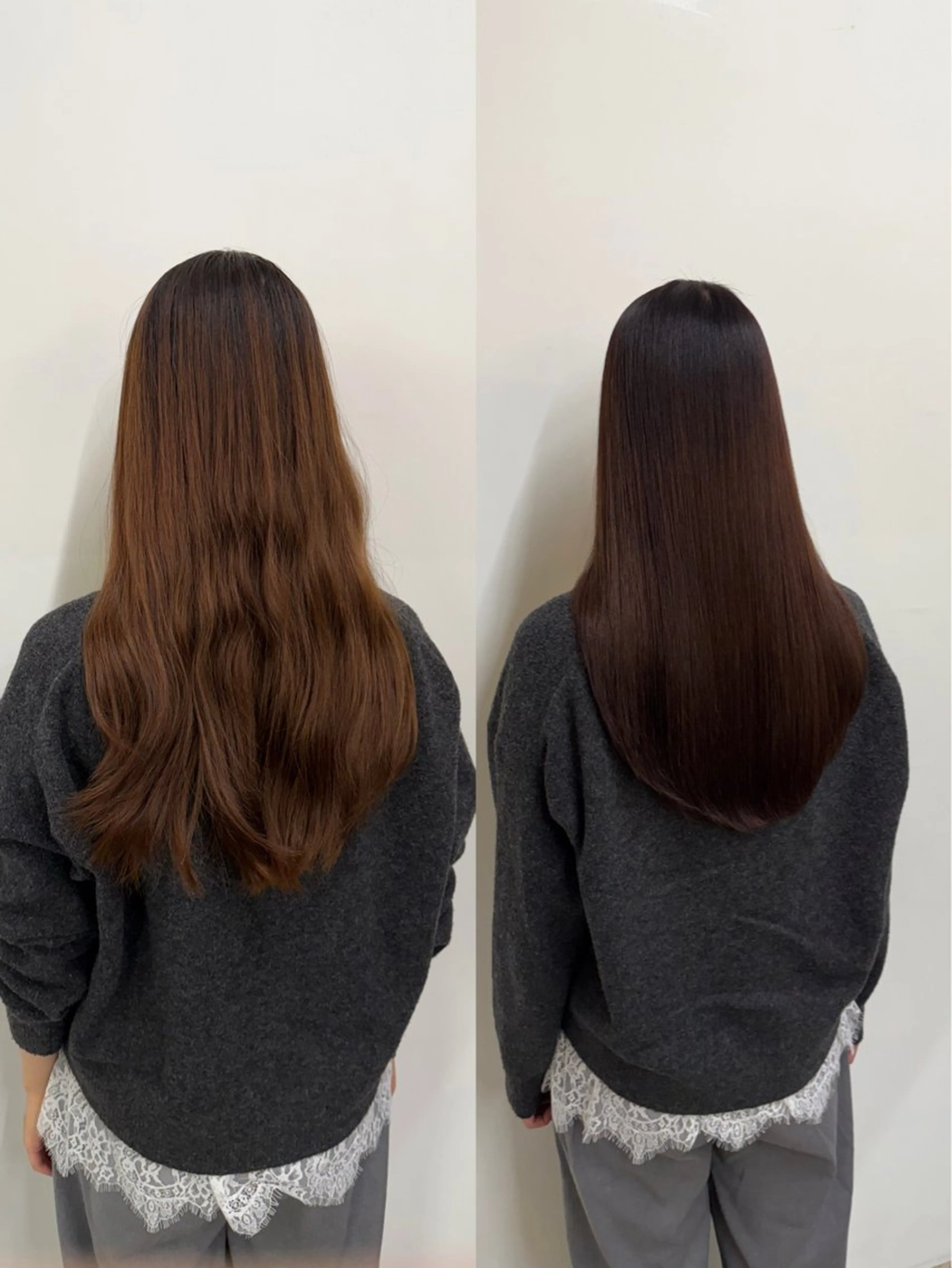 ロング 卒業式のヘアスタイル カット 縮毛矯正 トリートメント ひろし/髪質改善/ 縮毛矯正/透明感✨のヘアスタイル