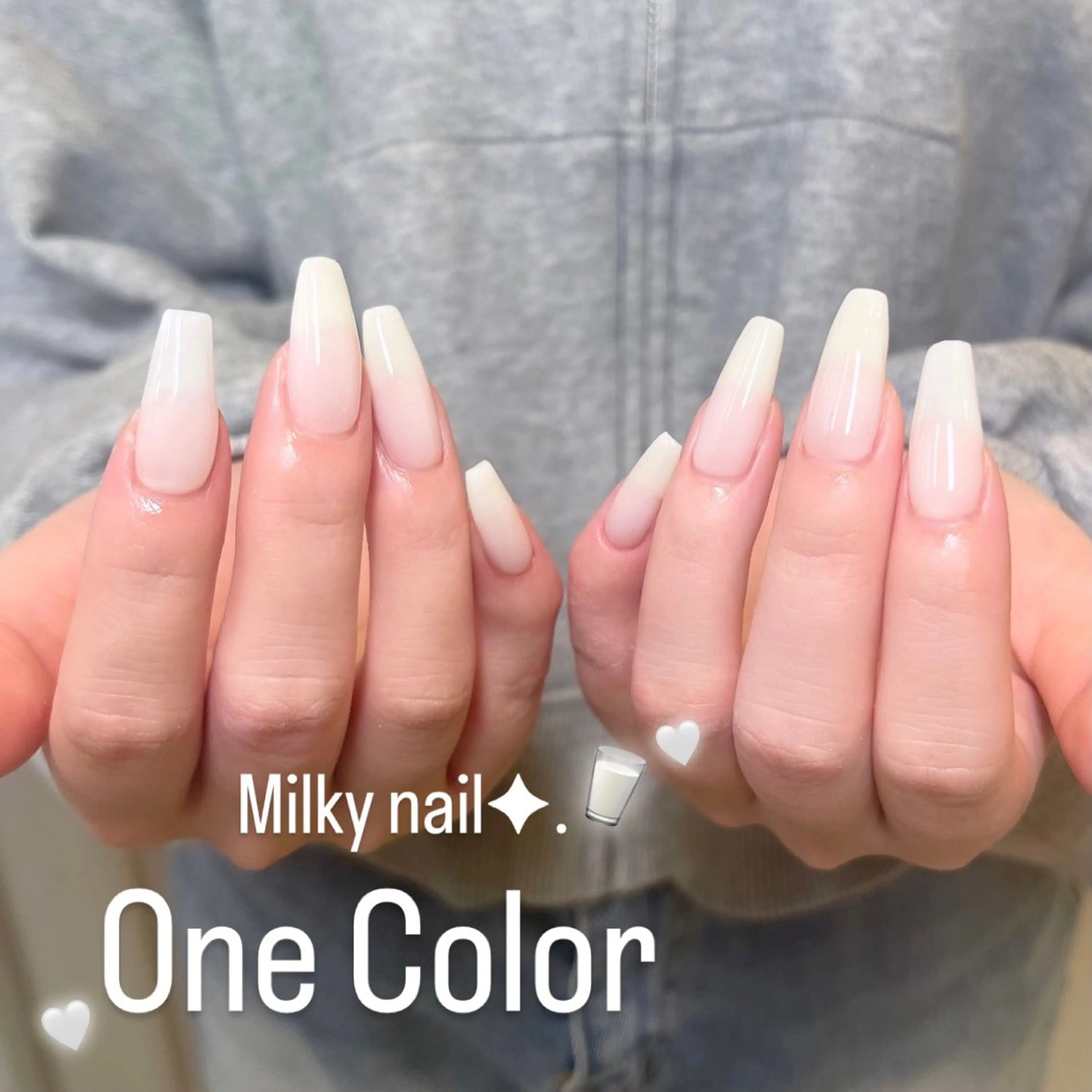 ネイル ハンドネイル 🧁fein. nana🩵のネイルデザイン