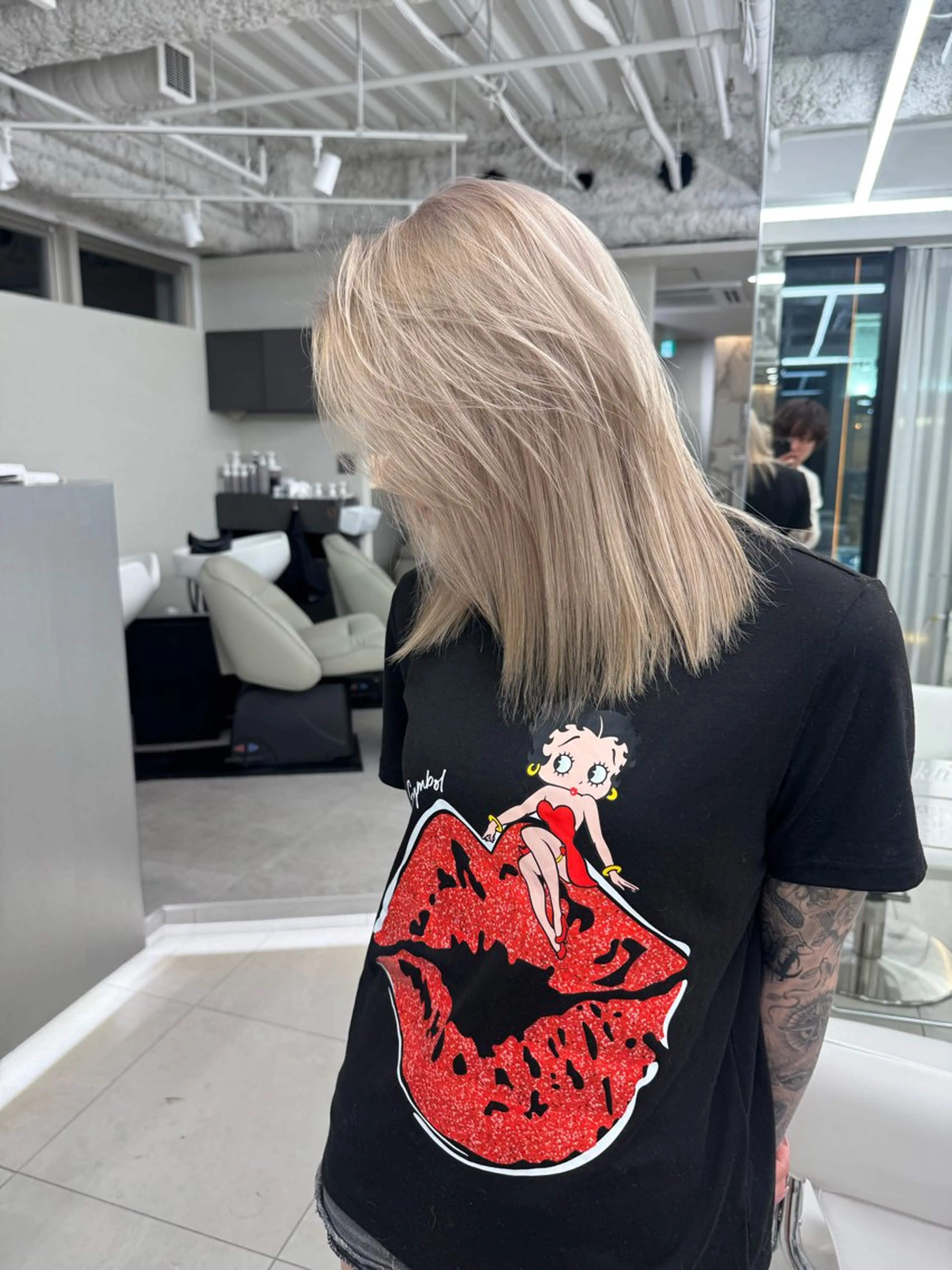 ショート カラー ヘアカラー ヘアセット 栄美容師/kiti /ボブ/ケントのヘアスタイル