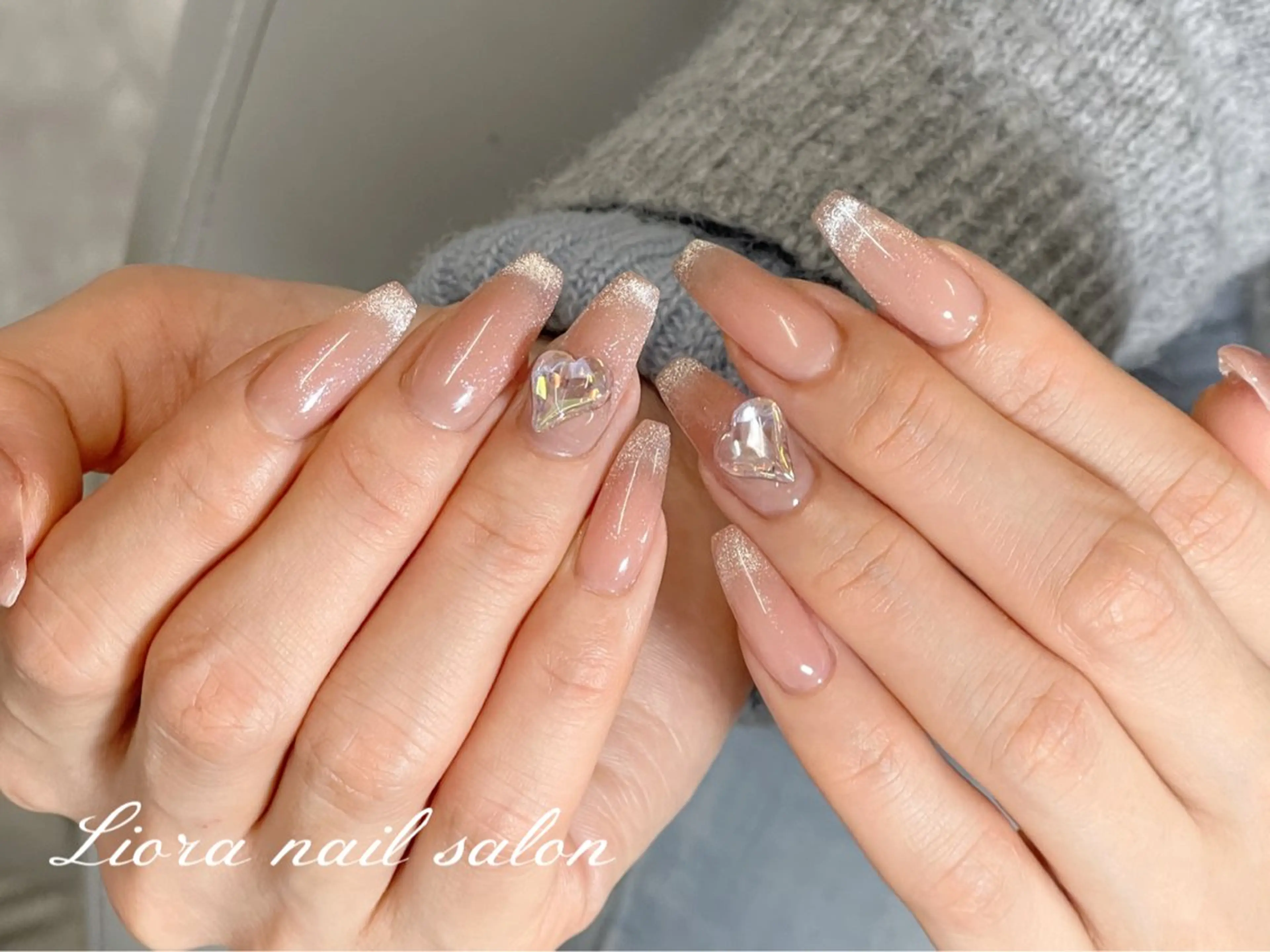 ネイル チークネイル フットネイル フレンチネイル ジェルネイル ガーリー ハンドネイル Liora nail スカルプ専門店のネイルデザイン