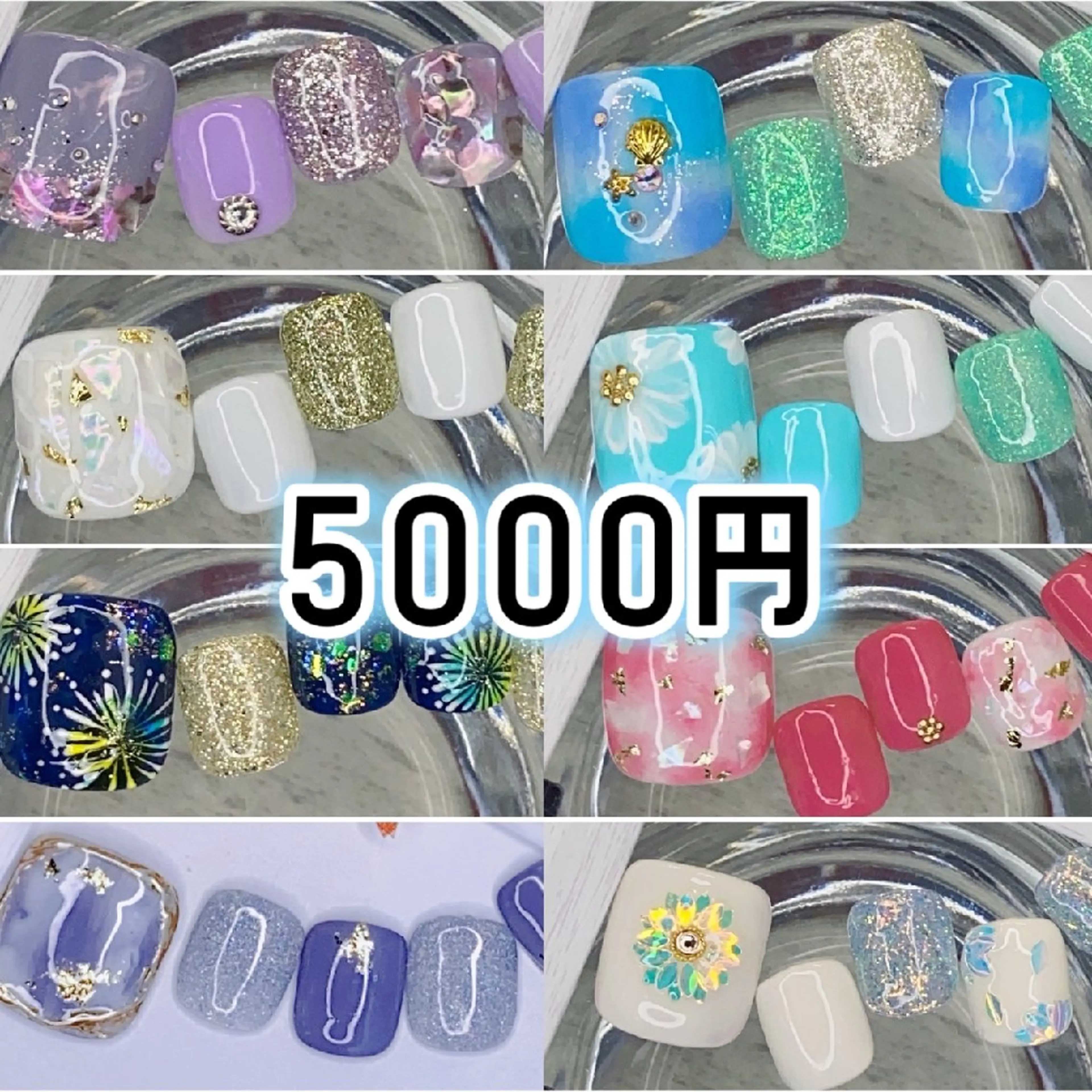 ネイル フットネイル フットネイル Milana 川瀬のネイルデザイン