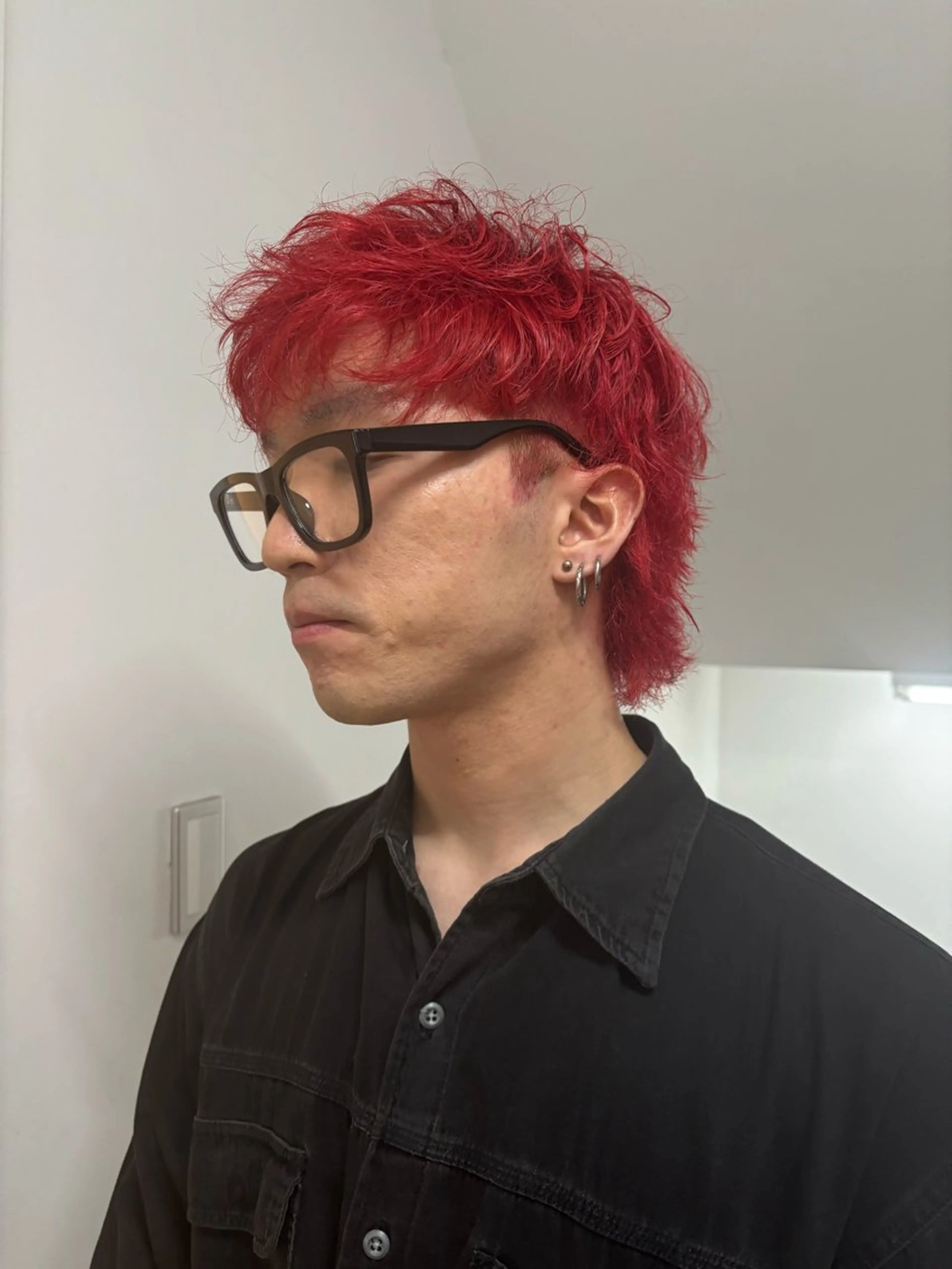 ショート カラー メンズ カット ヘアカラー 札幌パーマ/ レイヤー/後藤海音のヘアスタイル