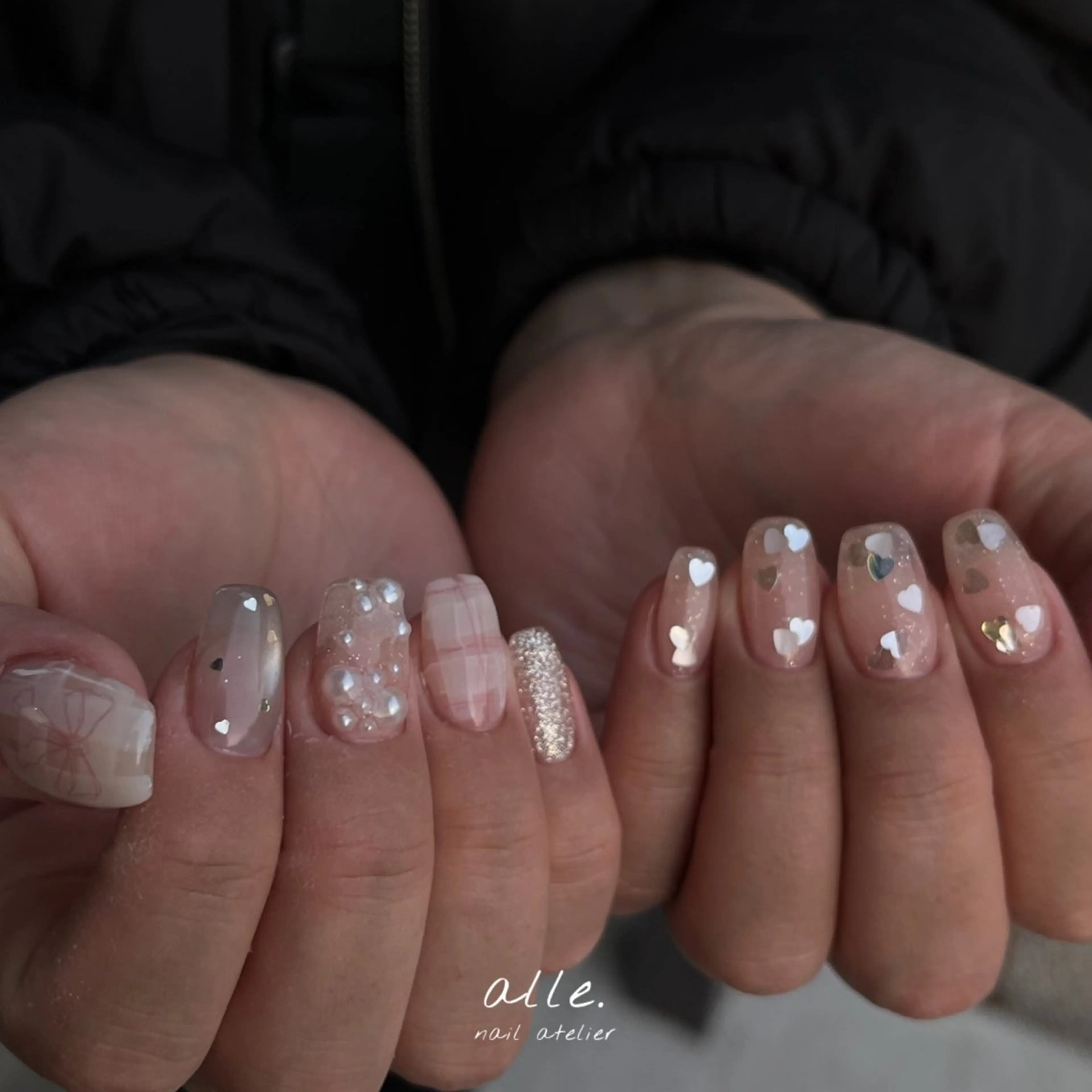 ネイル ハンドネイル atelier alle.のネイルデザイン