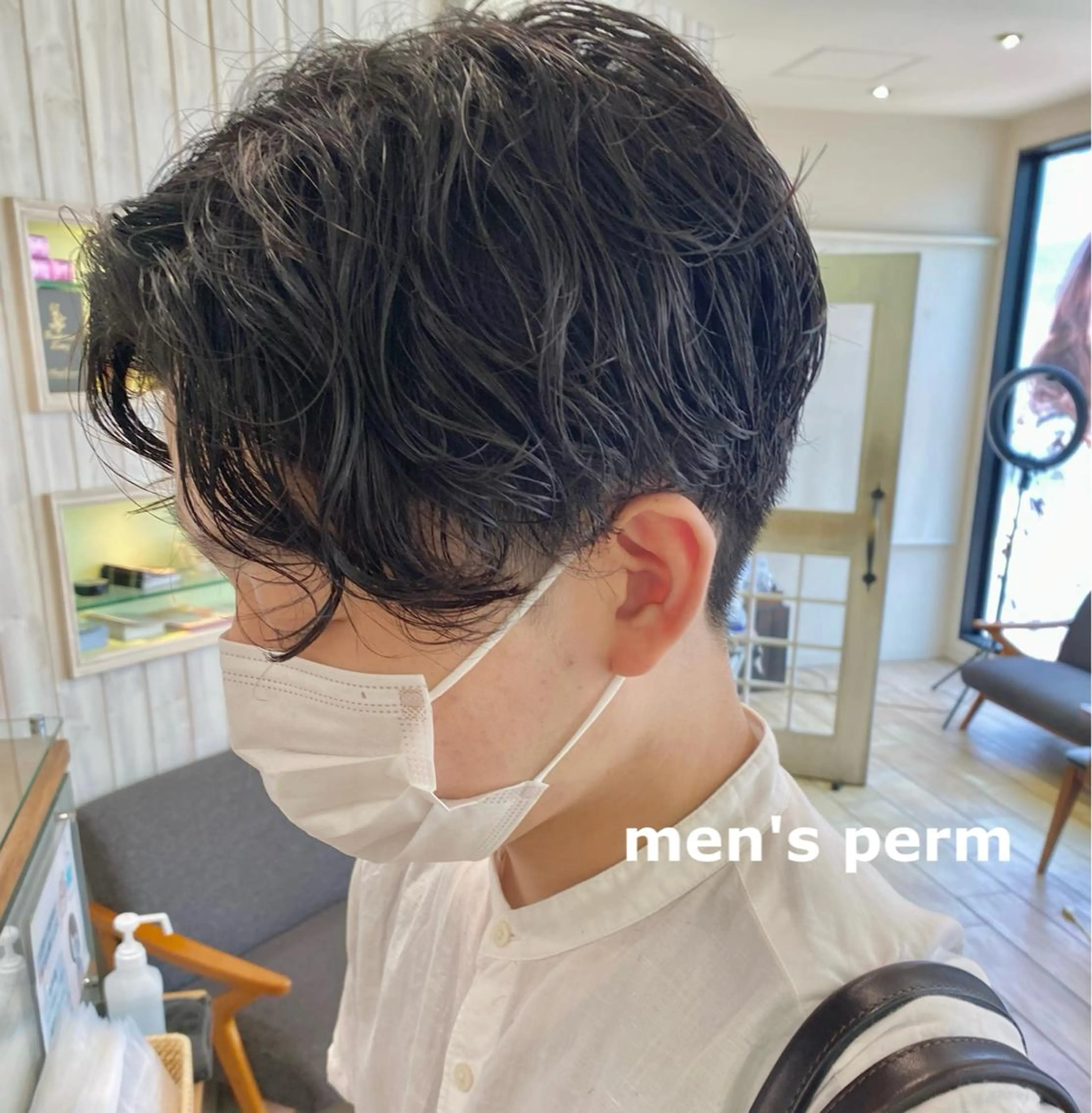 パーマ メンズ 暖色カラー🍒 yume ໒꒱のヘアスタイル