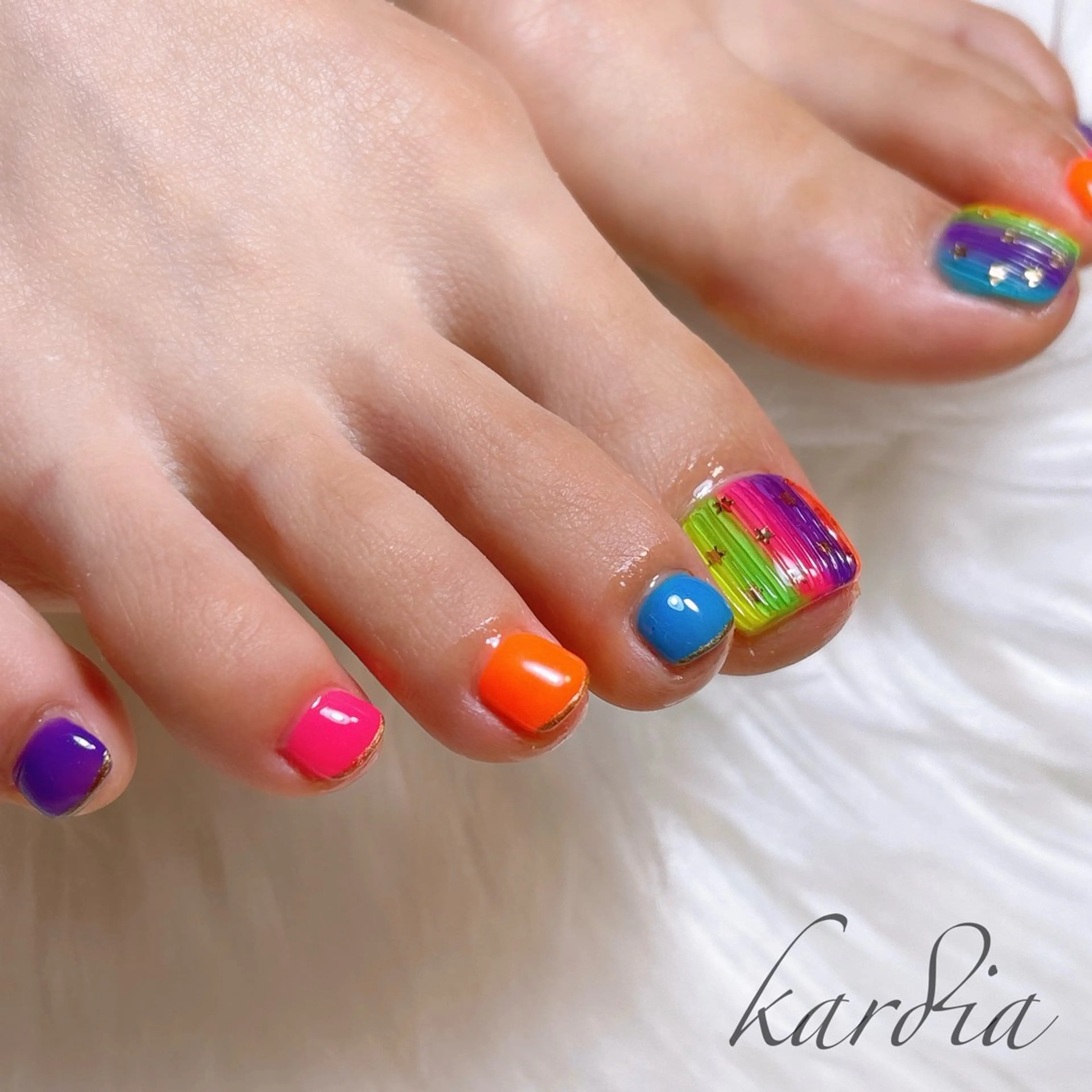 ネイル καρδιά -ｶﾙﾃﾞｨｱ-のネイルデザイン