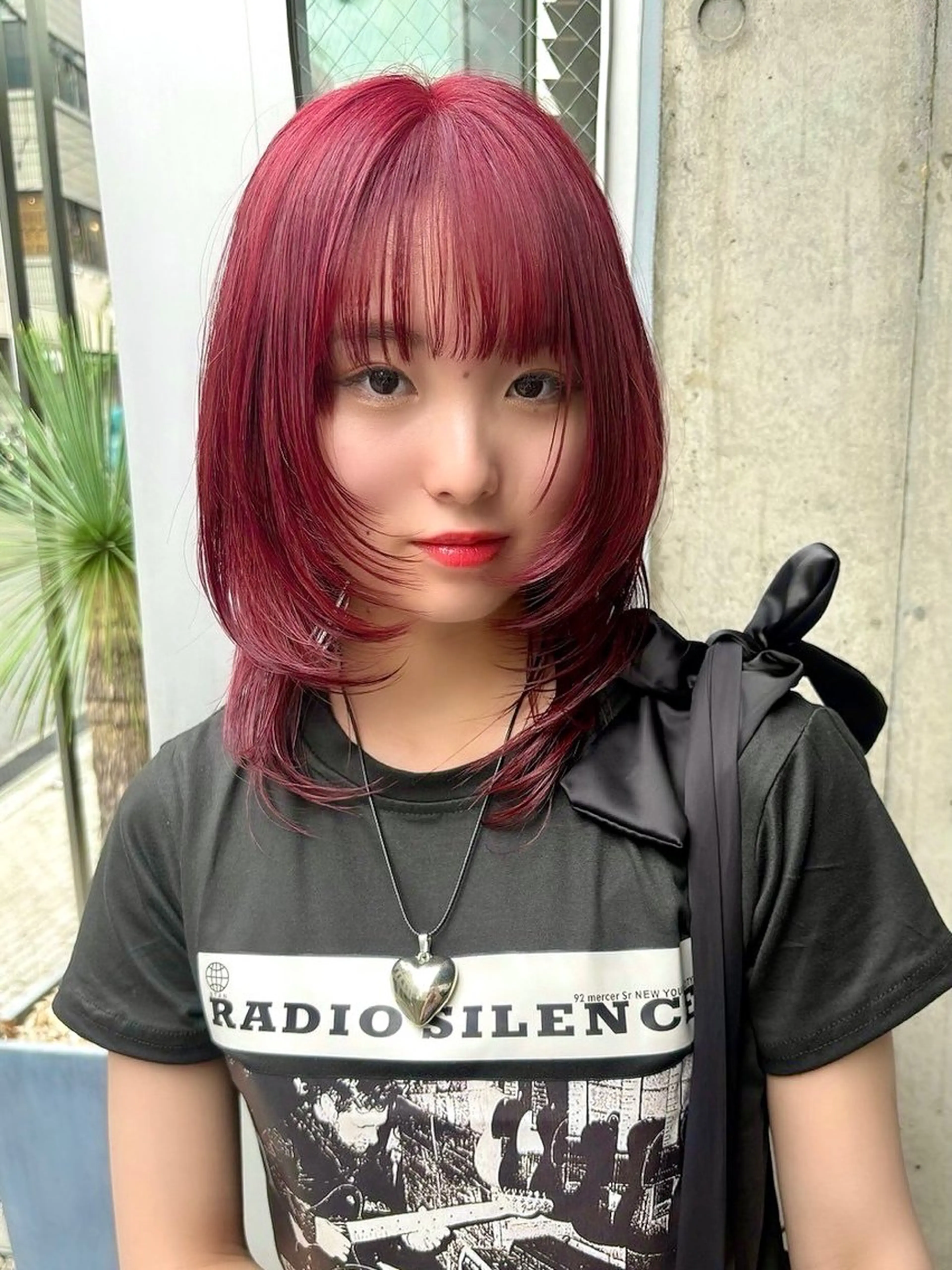 セミロング カラー 似合わせレイヤー/ パーマヘア/高倉のヘアスタイル