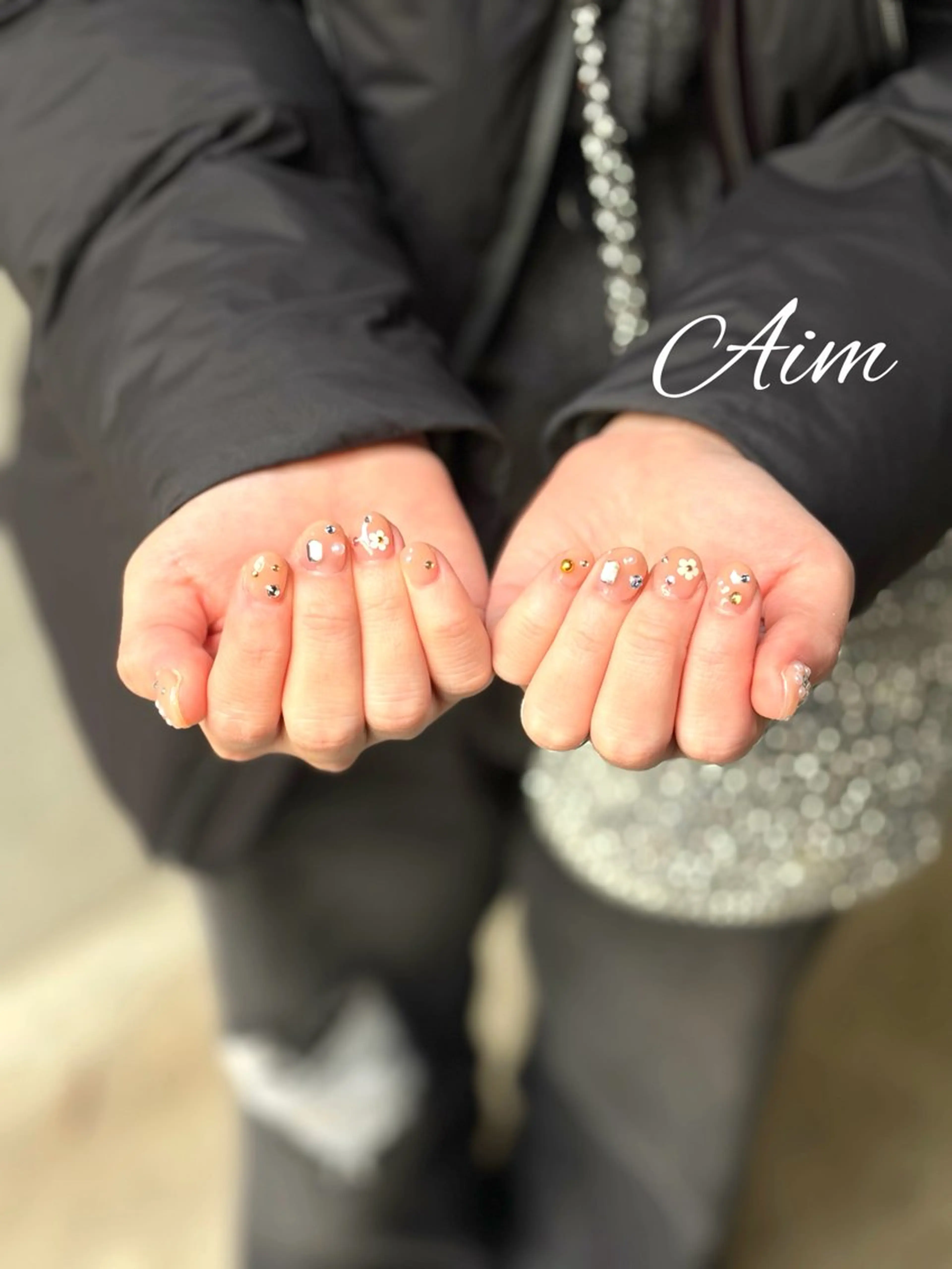 ネイル ハンドネイル Aim🌿 kanaのネイルデザイン