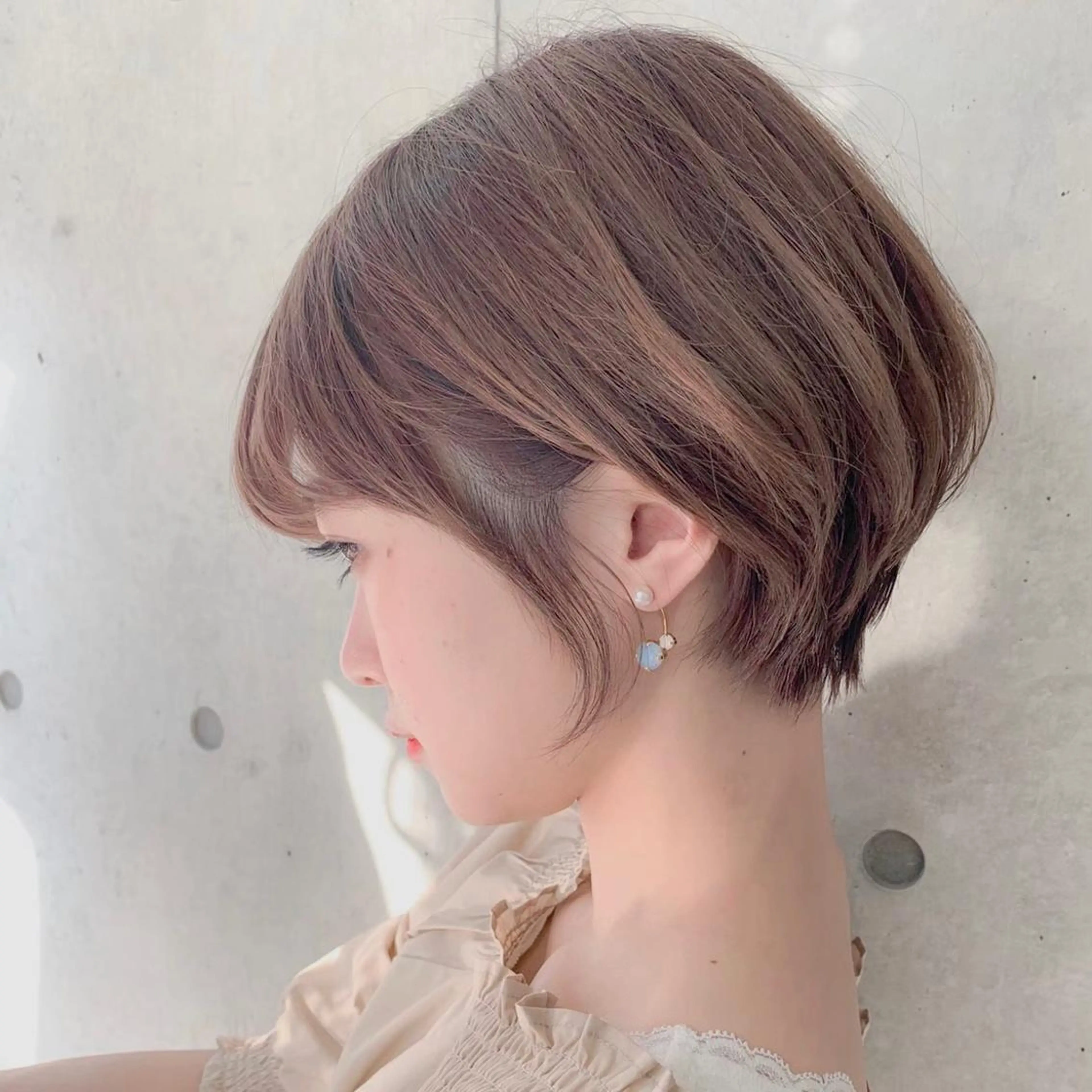 ショート カラー ヘアアレンジ カット 💕STANCE 満足仕上げ💕のヘアスタイル