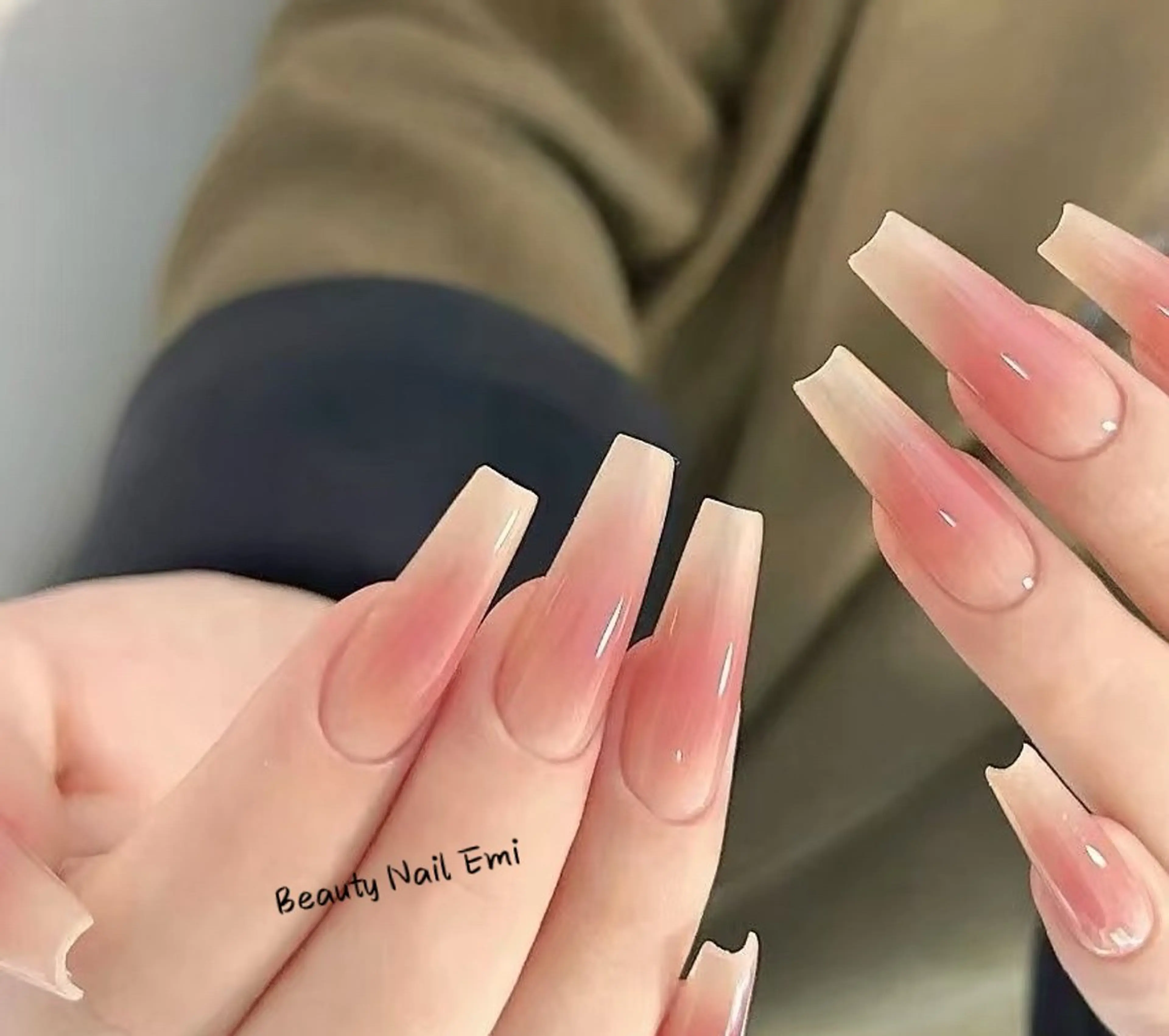 ✨超人気✨チークネイル(ベースカラーあり) 初回ソフトジェルオフ無料の写真