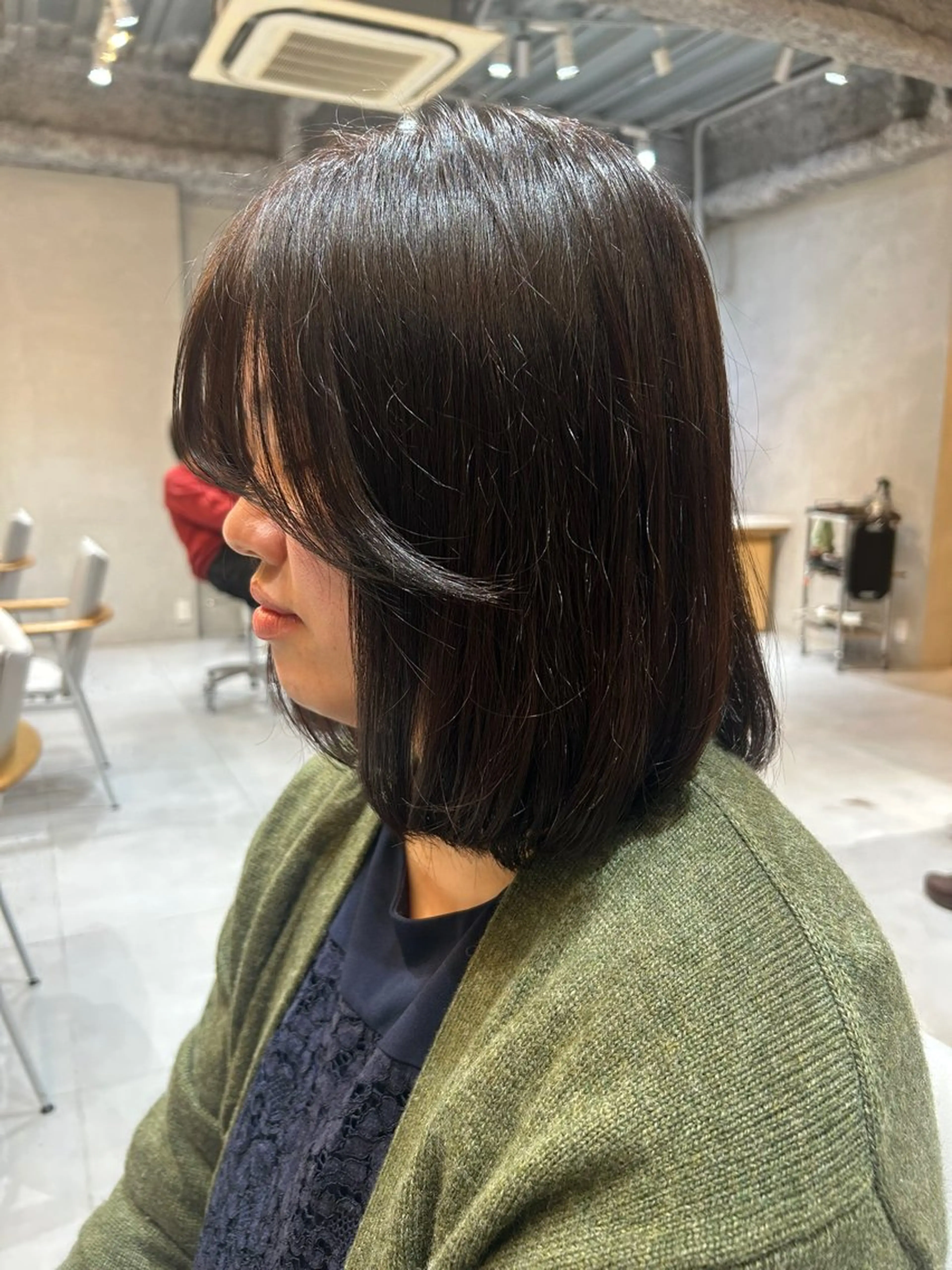 セミロング 前竹 那生のヘアスタイル