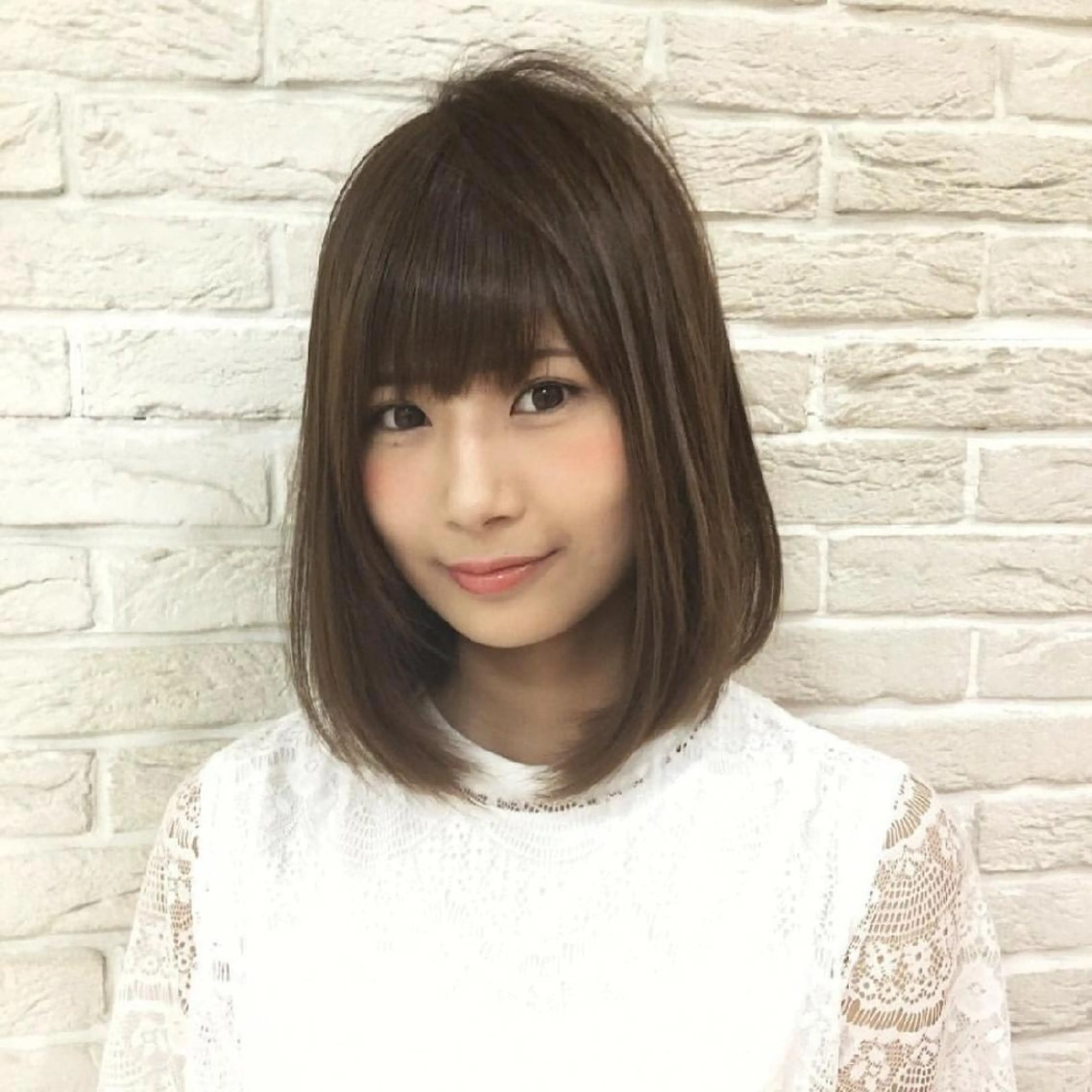 セミロング SALOWIN神宮前五丁目店所属・🇰🇷韓国風艶髪✨ 髪質改善 倉岡しおんのヘアスタイル