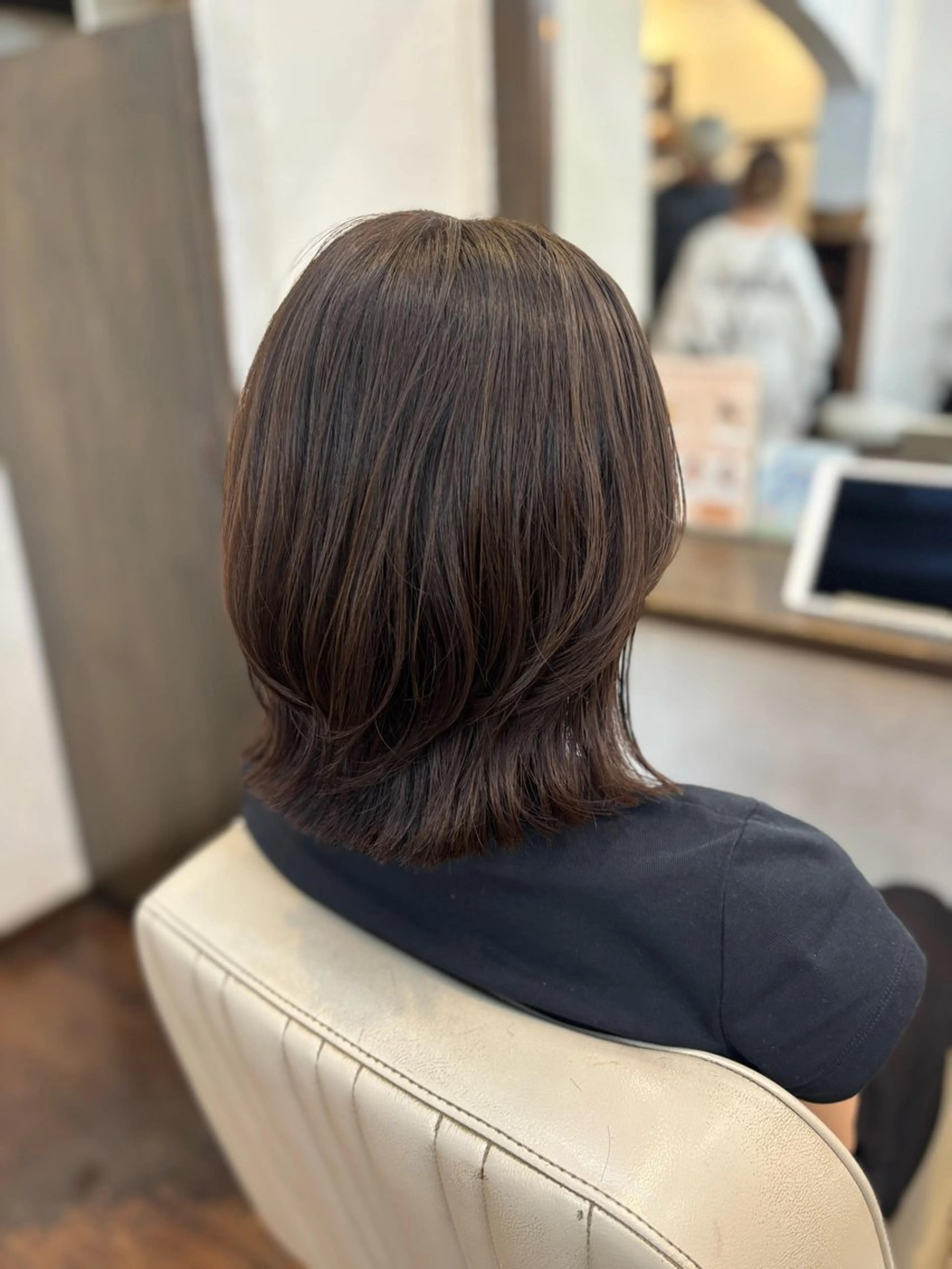 セミロング カット ヘアカラー 🌿吉池 朱莉🌿のヘアスタイル