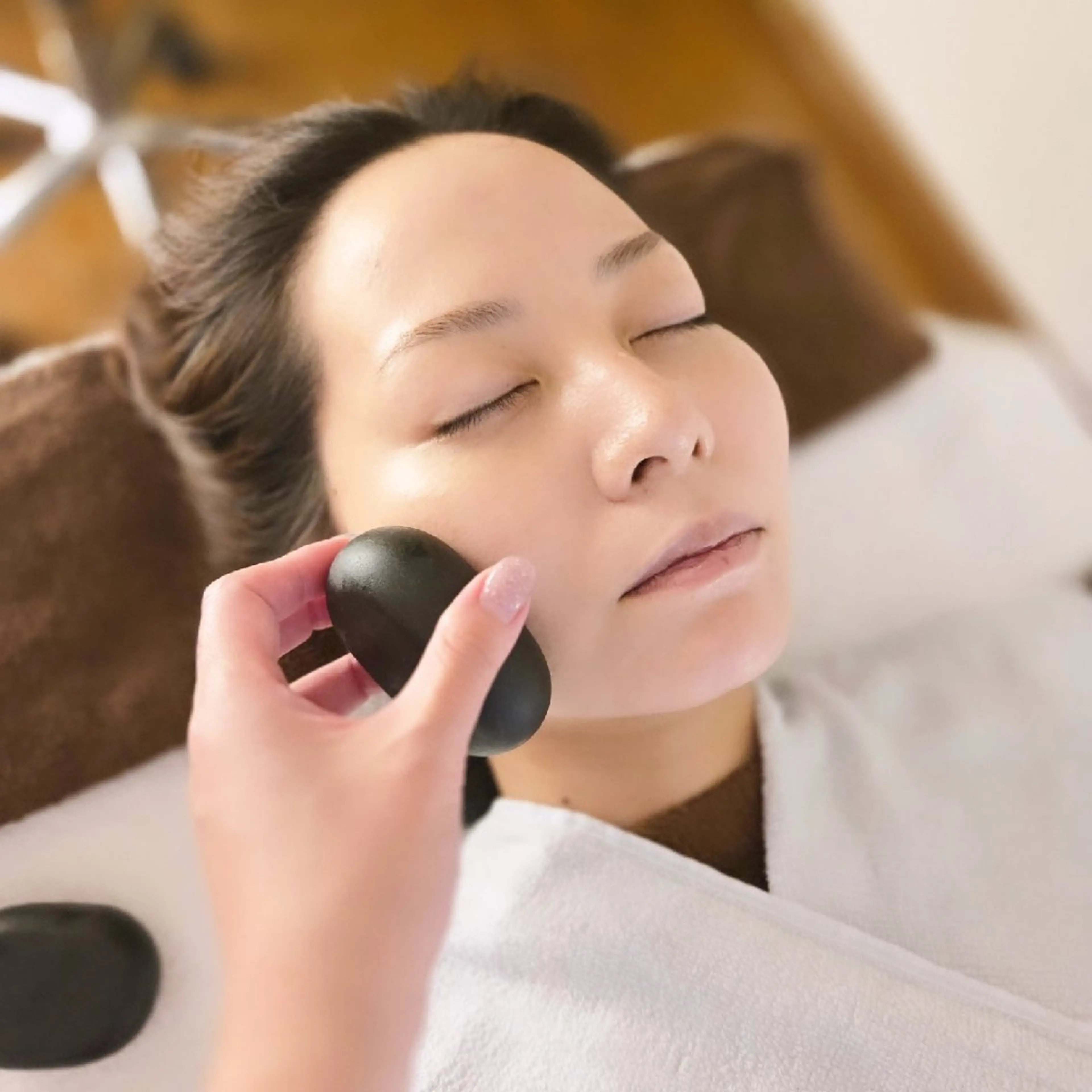 黄土漢方蒸し➕オイルトリートメントコース  計110分の写真