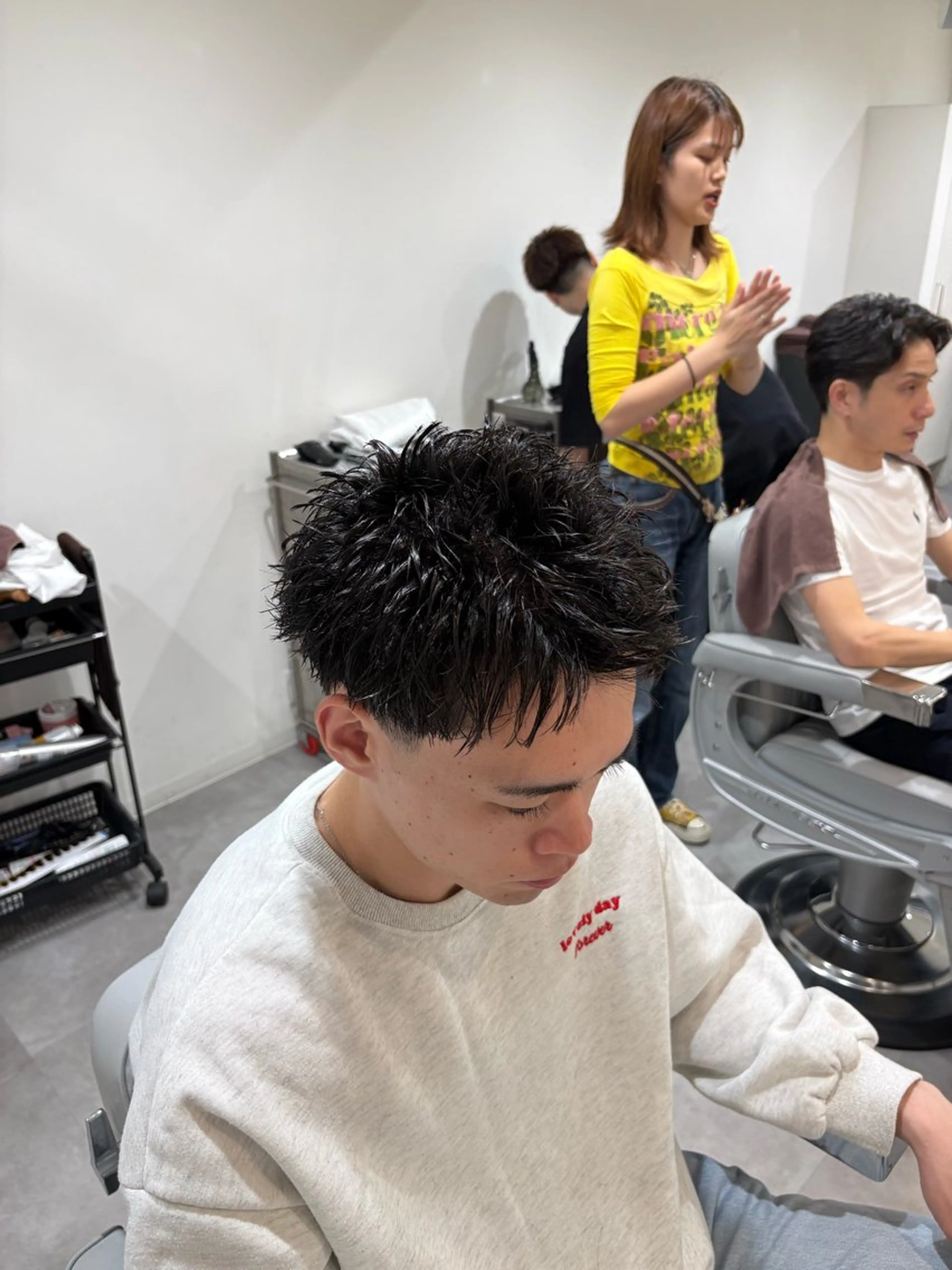 ショート メンズ スパイキーショート ショートヘア カット 深澤 知樹のヘアスタイル