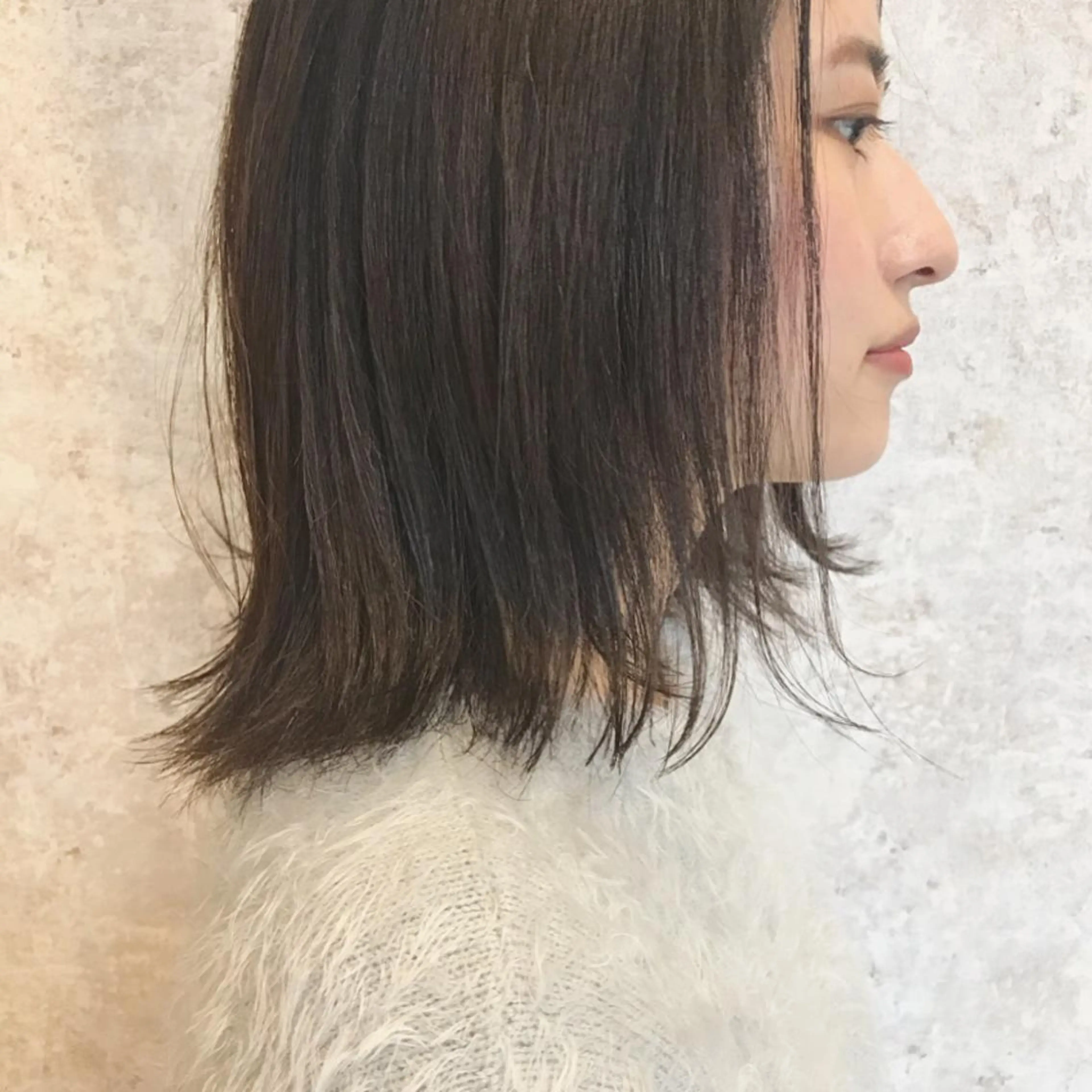 ミディアム カラー ブラウンカラー HARUNA/ミセス 大人ショートヘアのヘアスタイル