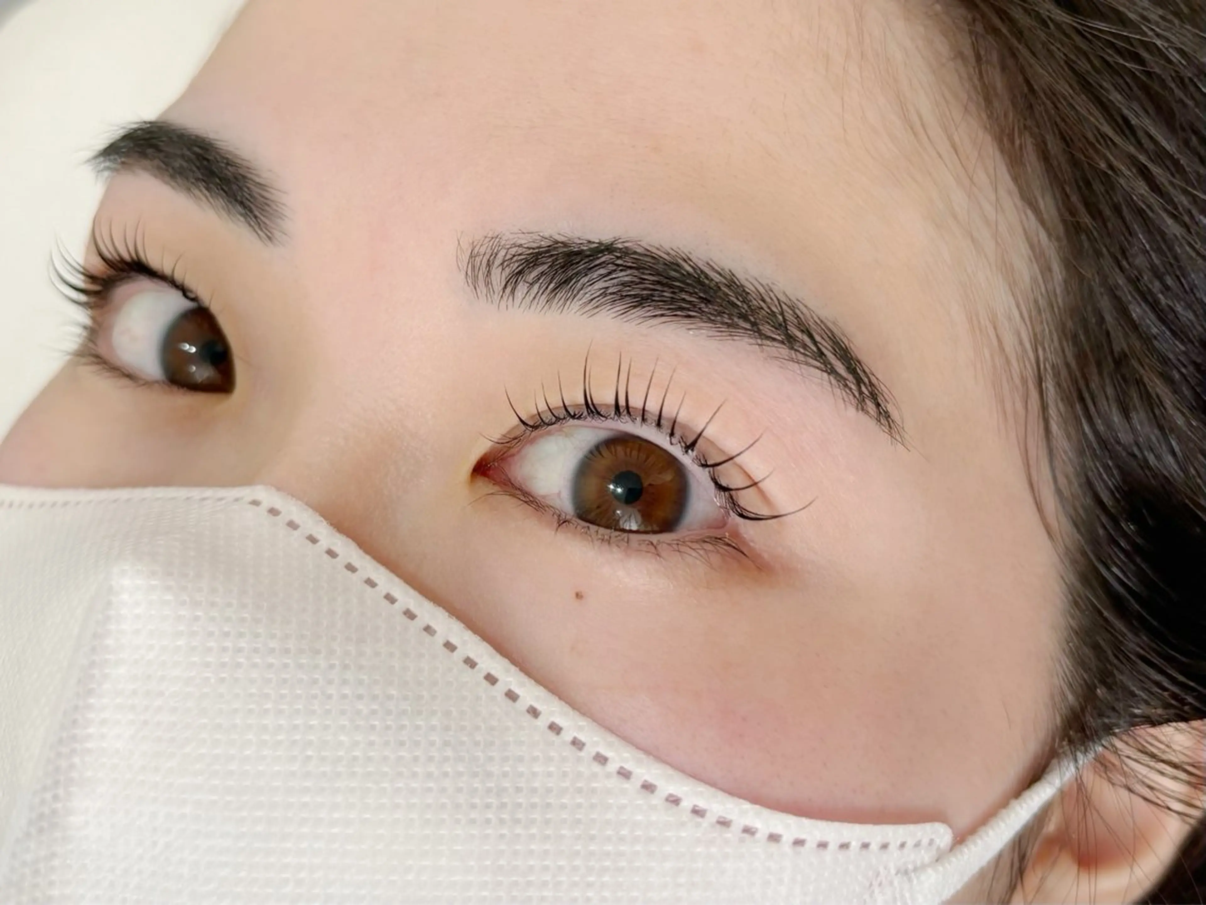 マツエク・マツパ 韓国風マツエク パリジェンヌラッシュリフト Rea🌈Coco まつぱ/パリジェンヌのマツエク・マツパデザイン